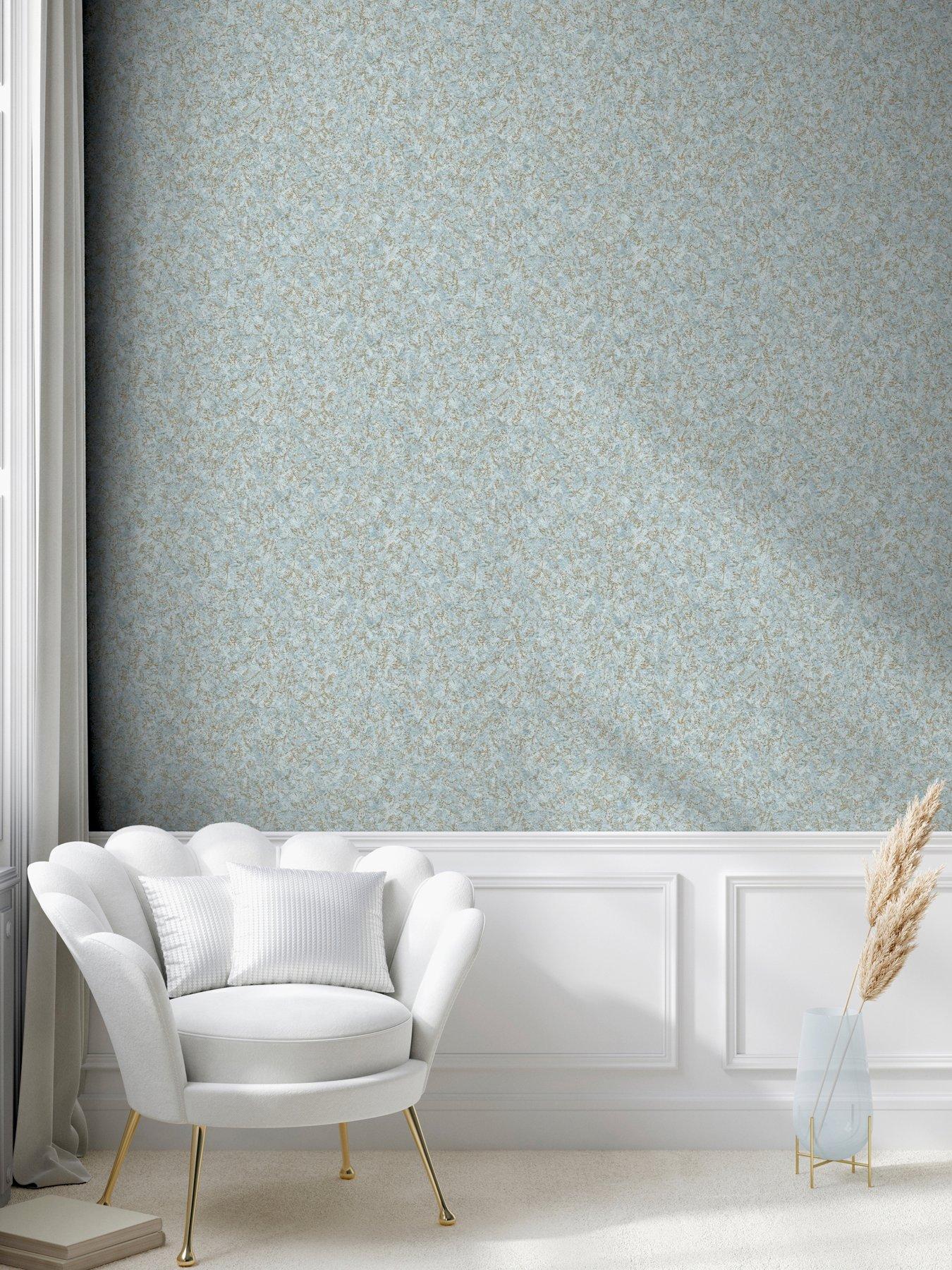 arthouse-textured-marble-soft-blue-gold-wallpaper