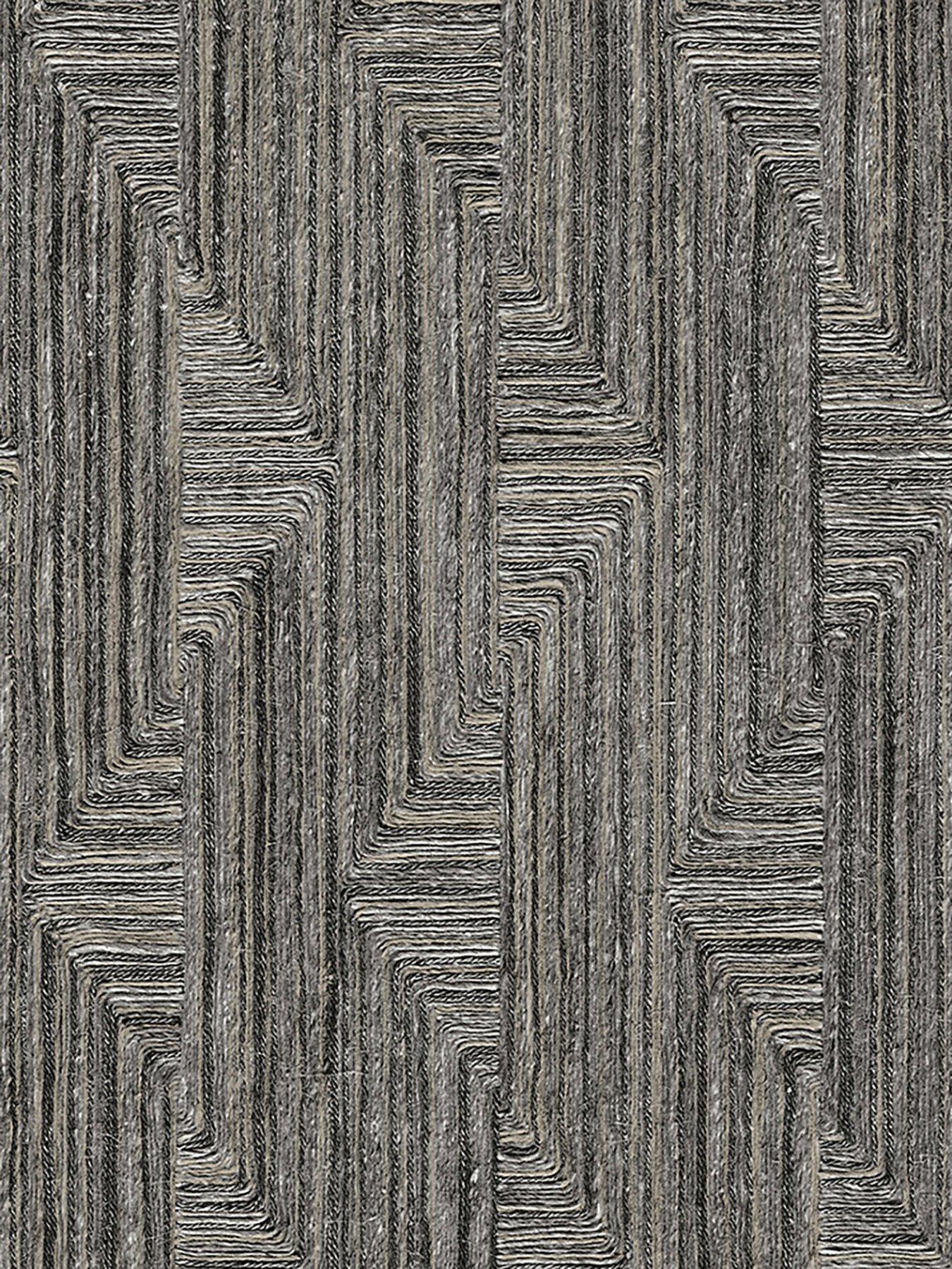 Image 3 of 5 of Design ID Did Retro String Motif Black Wallpaper