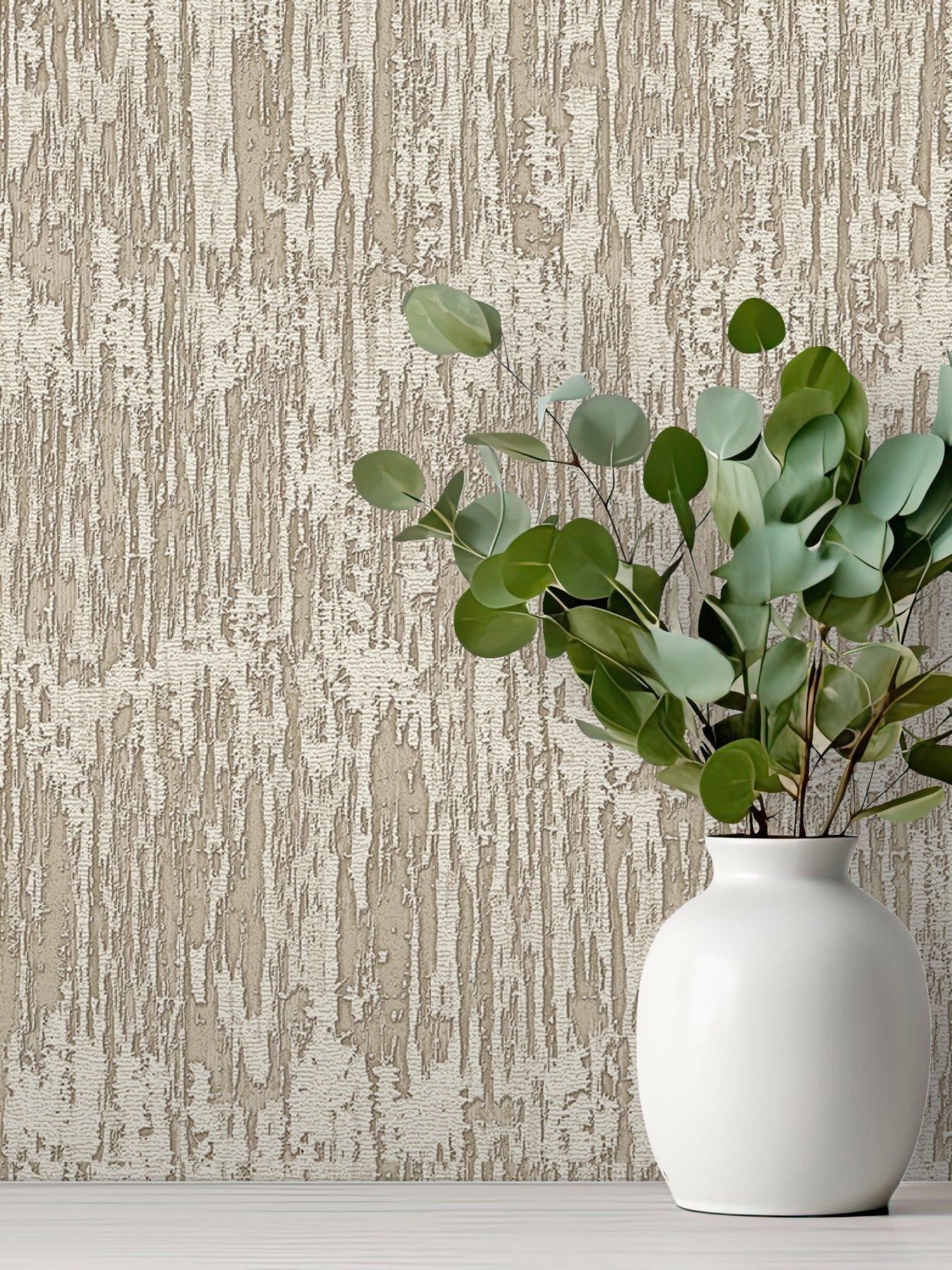 Image 4 of 5 of Design ID Did Natural Slate Antique Gold Wallpaper