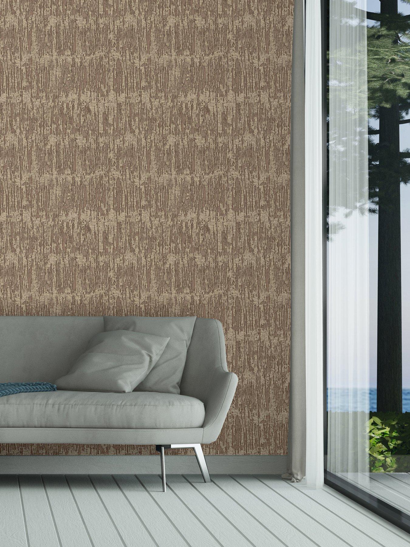 Design ID Did Natural Slate Bronze Wallpaper