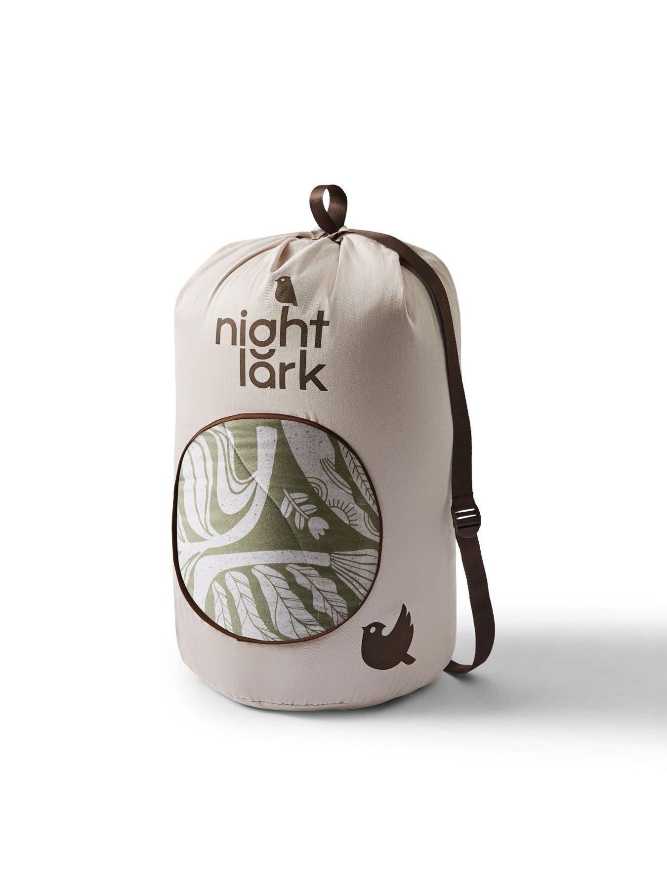 Image 7 of 7 of Night Lark Olive Meadow Coverless Duvet set 6 Tog