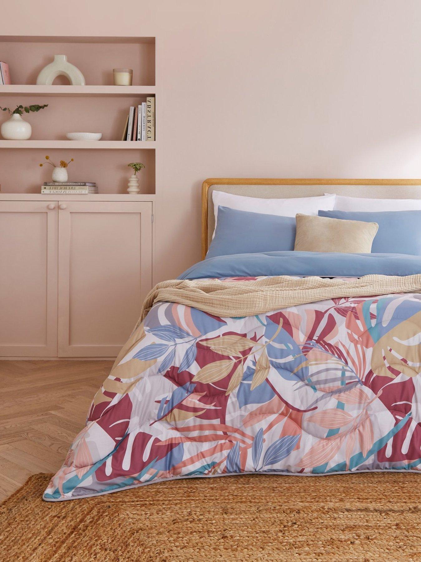 Image 1 of 7 of Night Lark Sunset Palms Coverless Duvet Set 10.5 Tog