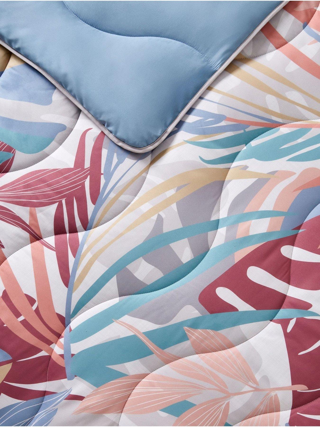 Image 3 of 7 of Night Lark Sunset Palms Coverless Duvet Set 10.5 Tog