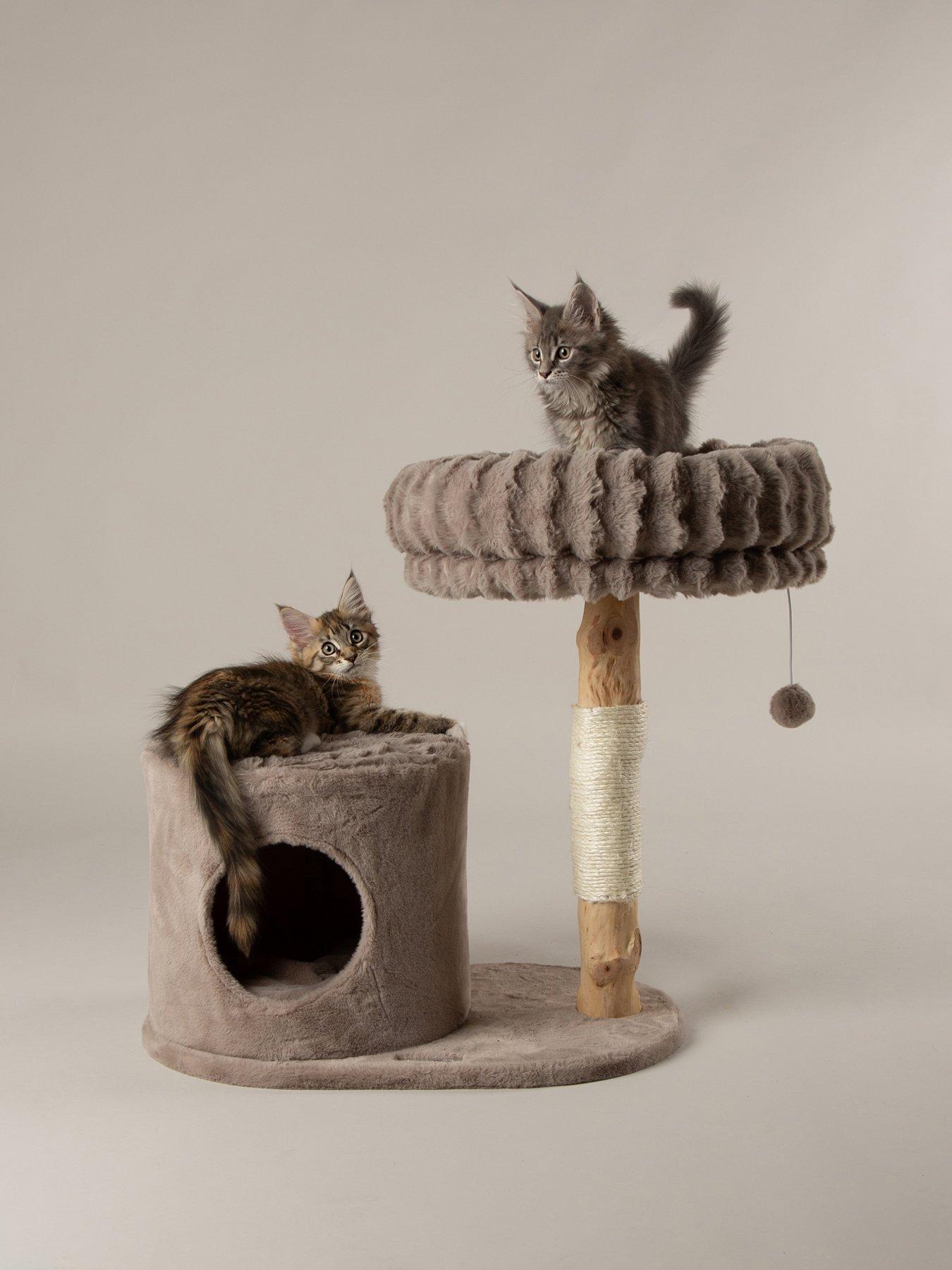 Scruffs Himalayas Cat Scratching Tree - Taupe