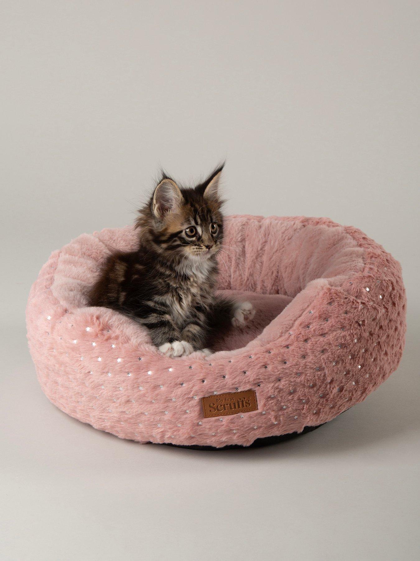 Scruffs My First Bed - Starlight Puppy  &  Kitten Calming Round Bed