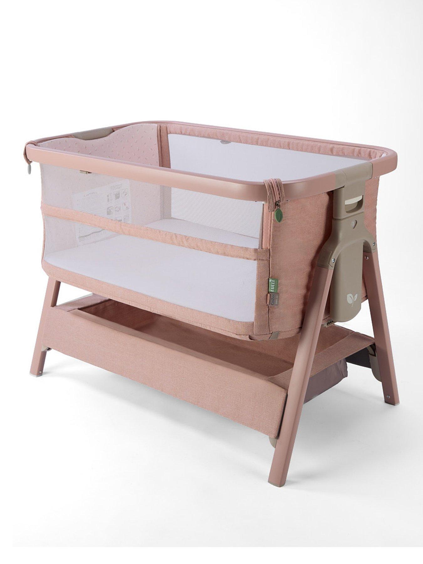 Image 2 of 7 of Tutti Bambini Cozee Zen Bedside Crib - Blush
