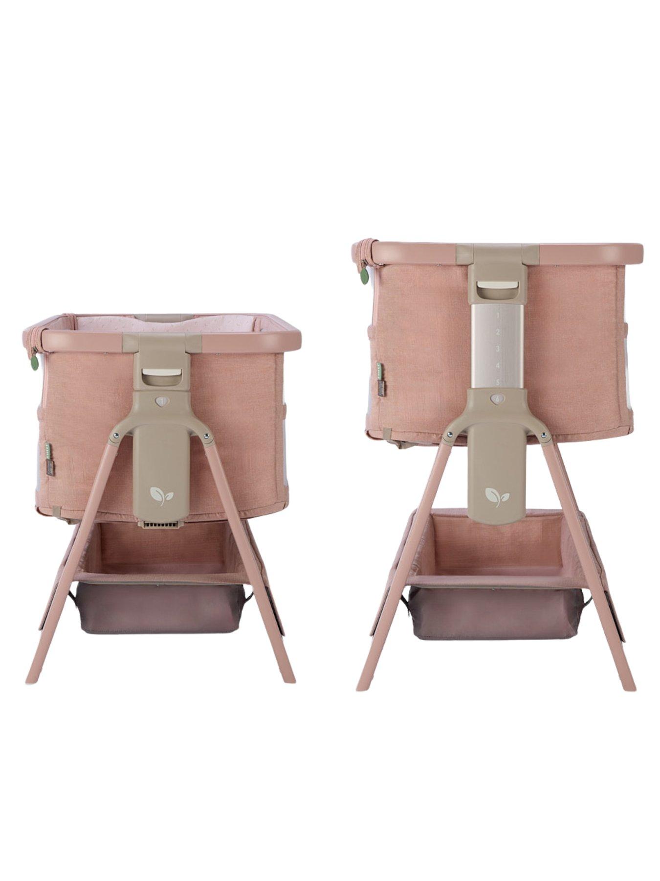 Image 5 of 7 of Tutti Bambini Cozee Zen Bedside Crib - Blush
