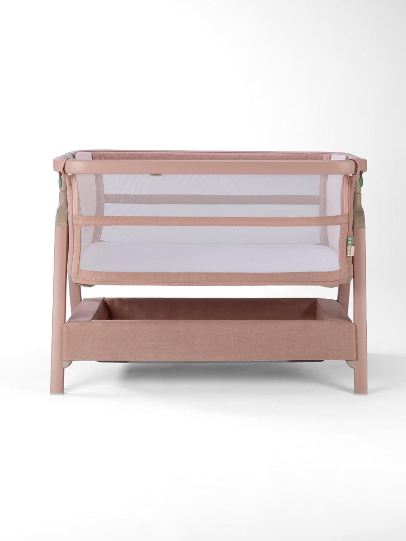 Image 7 of 7 of Tutti Bambini Cozee Zen Bedside Crib - Blush