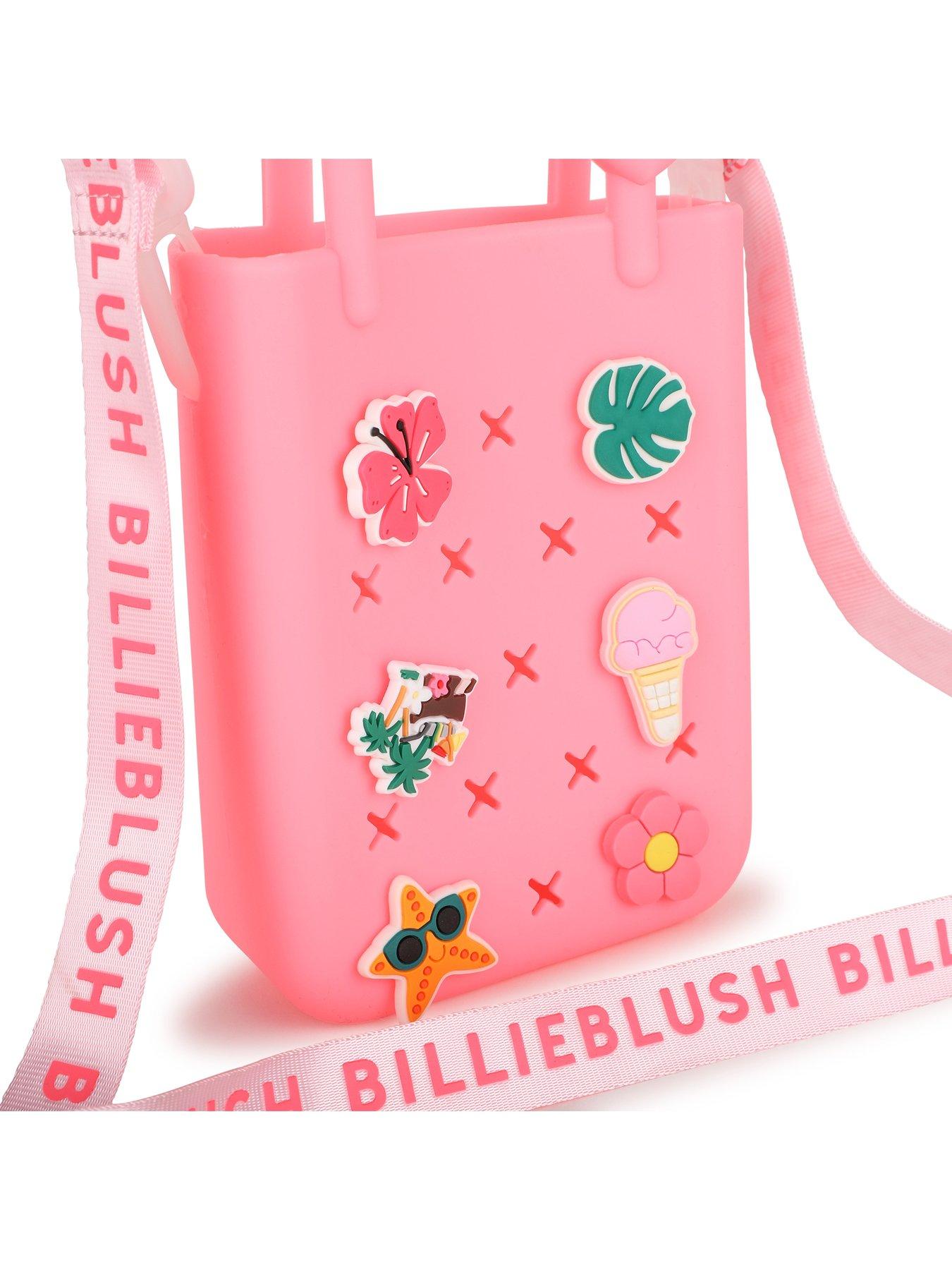 Image 5 of 6 of Billieblush Girls Badge Bag - Bright Pink