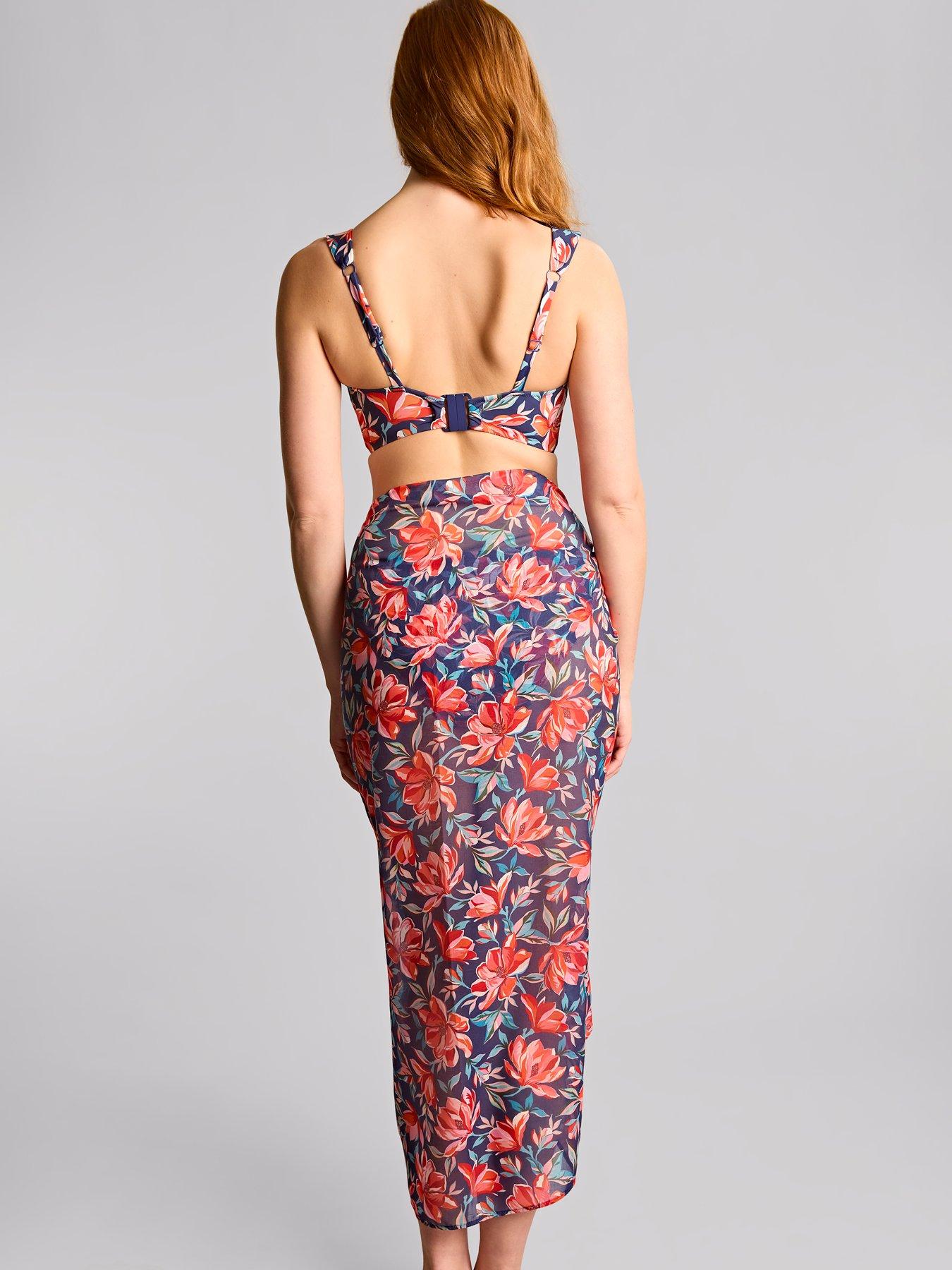 Image 2 of 5 of Panache Liliflora Print Aimee Sarong