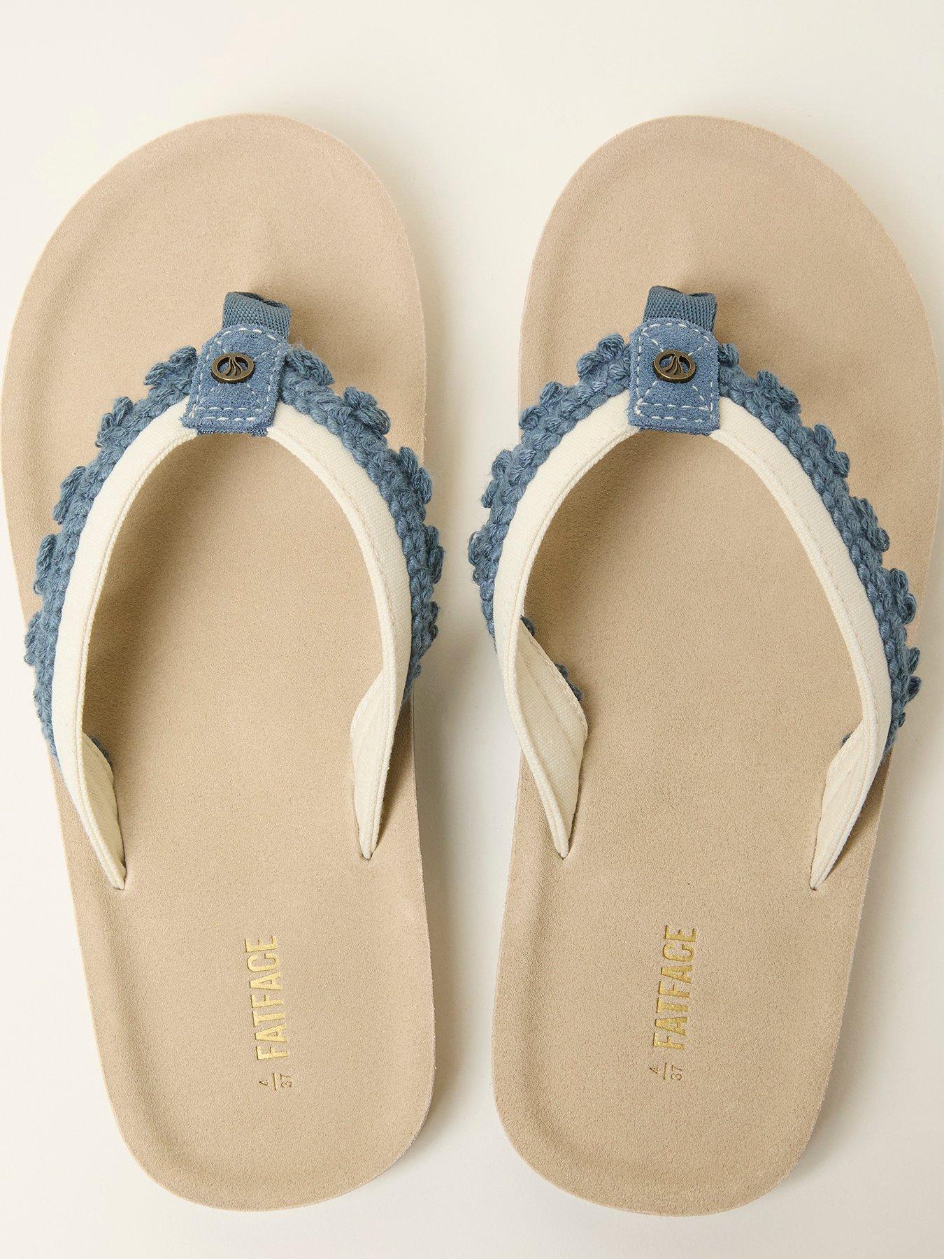 Image 2 of 3 of FatFace Somerton Flop - Blue