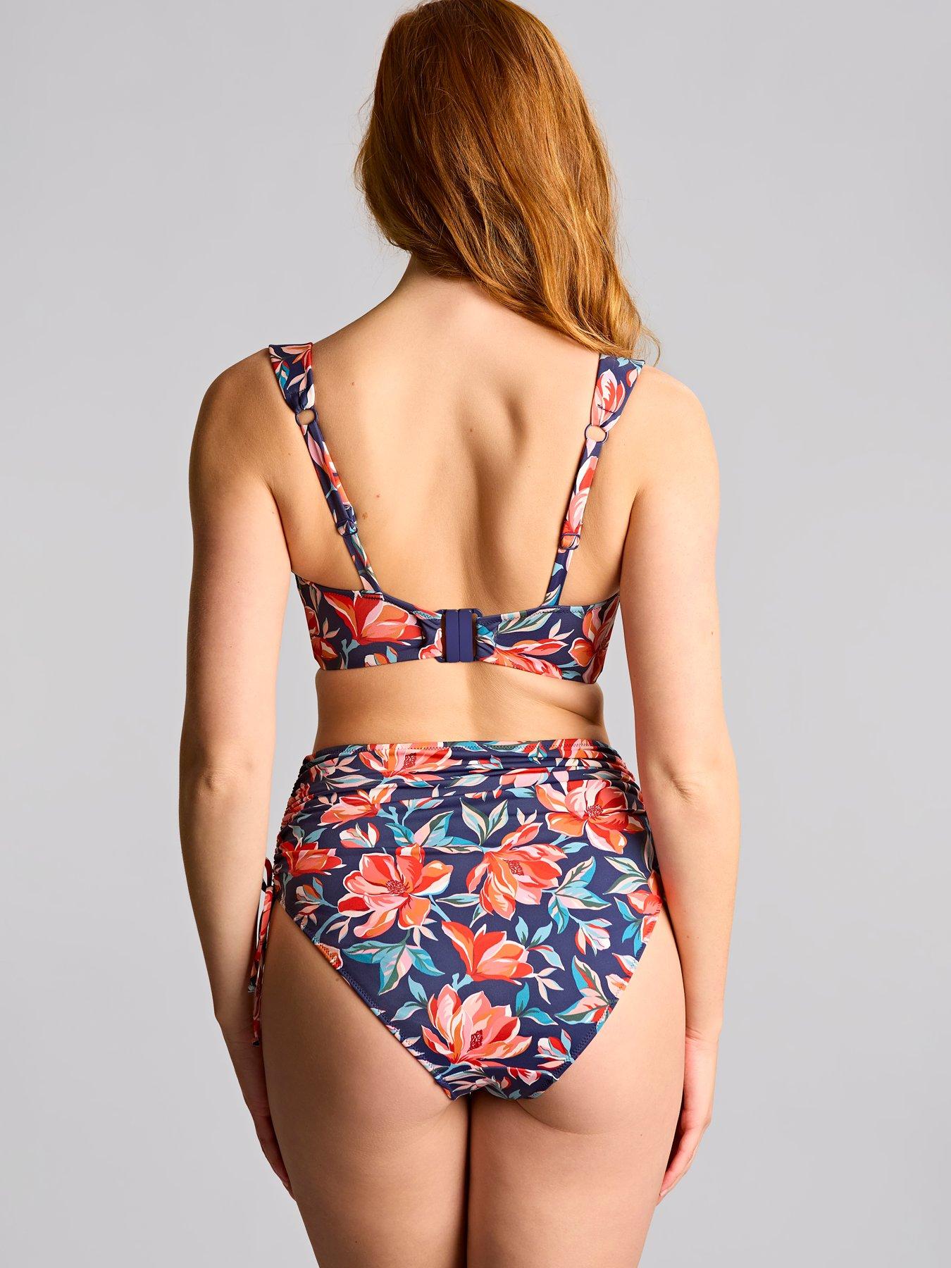 Image 2 of 4 of Panache Liliflora Print Midi Bikini Brief