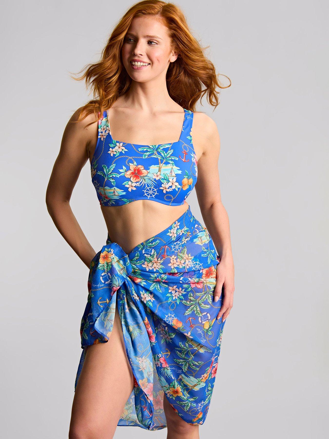 Panache Paradiso Print Aimee Sarong
