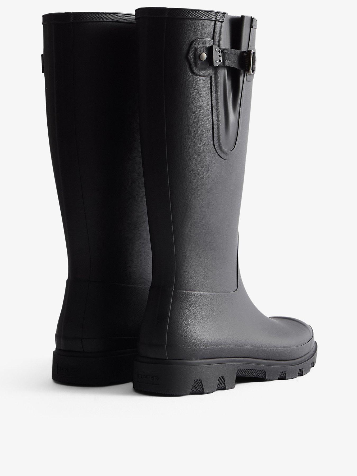Image 3 of 4 of Hunter Unisex Downpour Adjustable Boots - Black