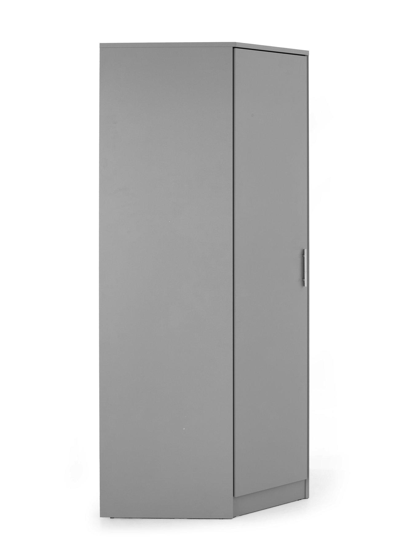 Image 3 of 7 of The Very Collection Panama Corner Wardrobe - Grey