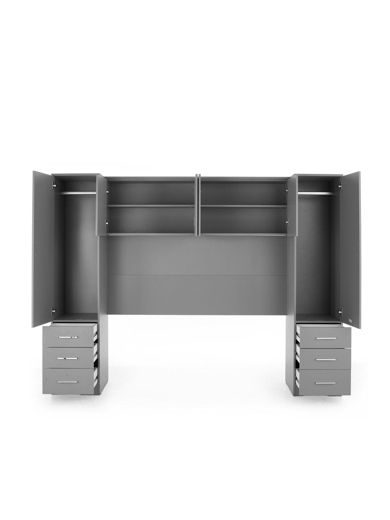 Image 4 of 7 of The Very Collection Panama Overbed Wardrobe