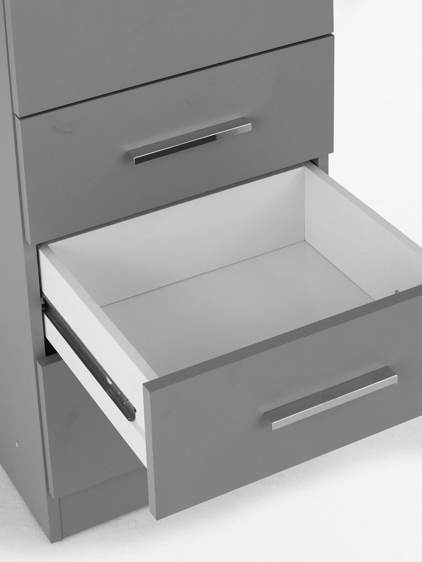 Image 6 of 7 of The Very Collection Panama Overbed Wardrobe