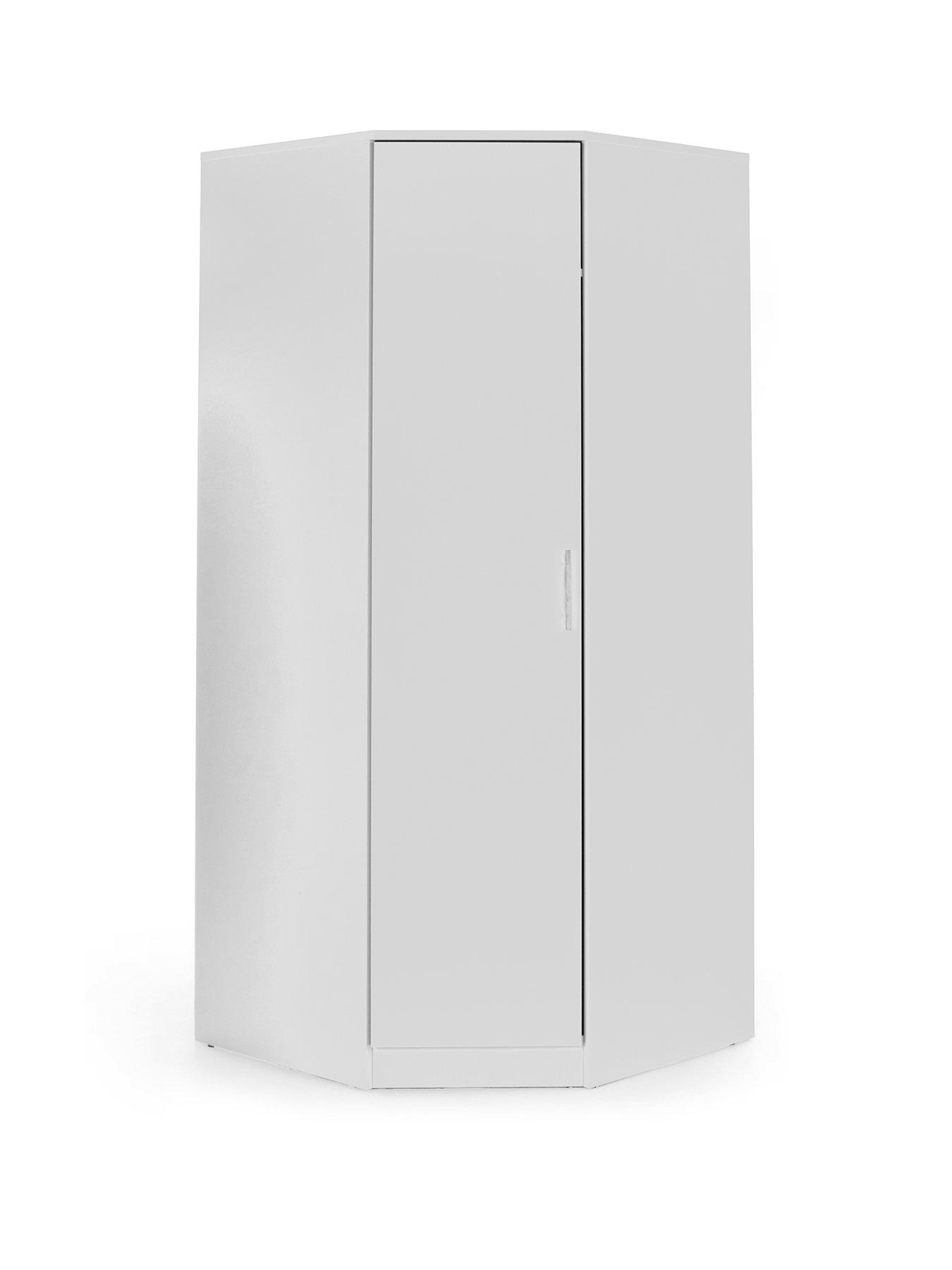Image 2 of 7 of The Very Collection Panama Corner Wardrobe - White