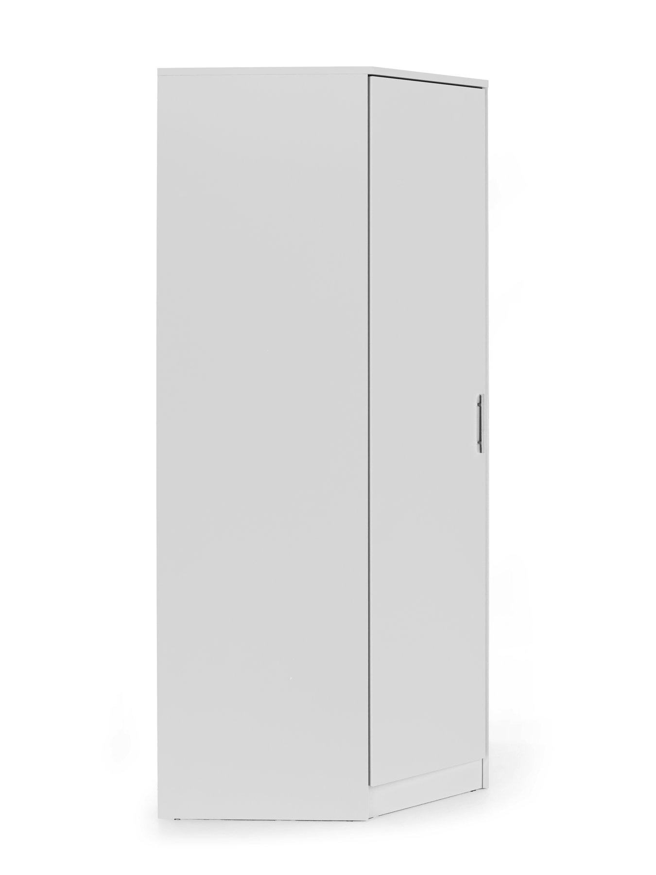 Image 3 of 7 of The Very Collection Panama Corner Wardrobe - White