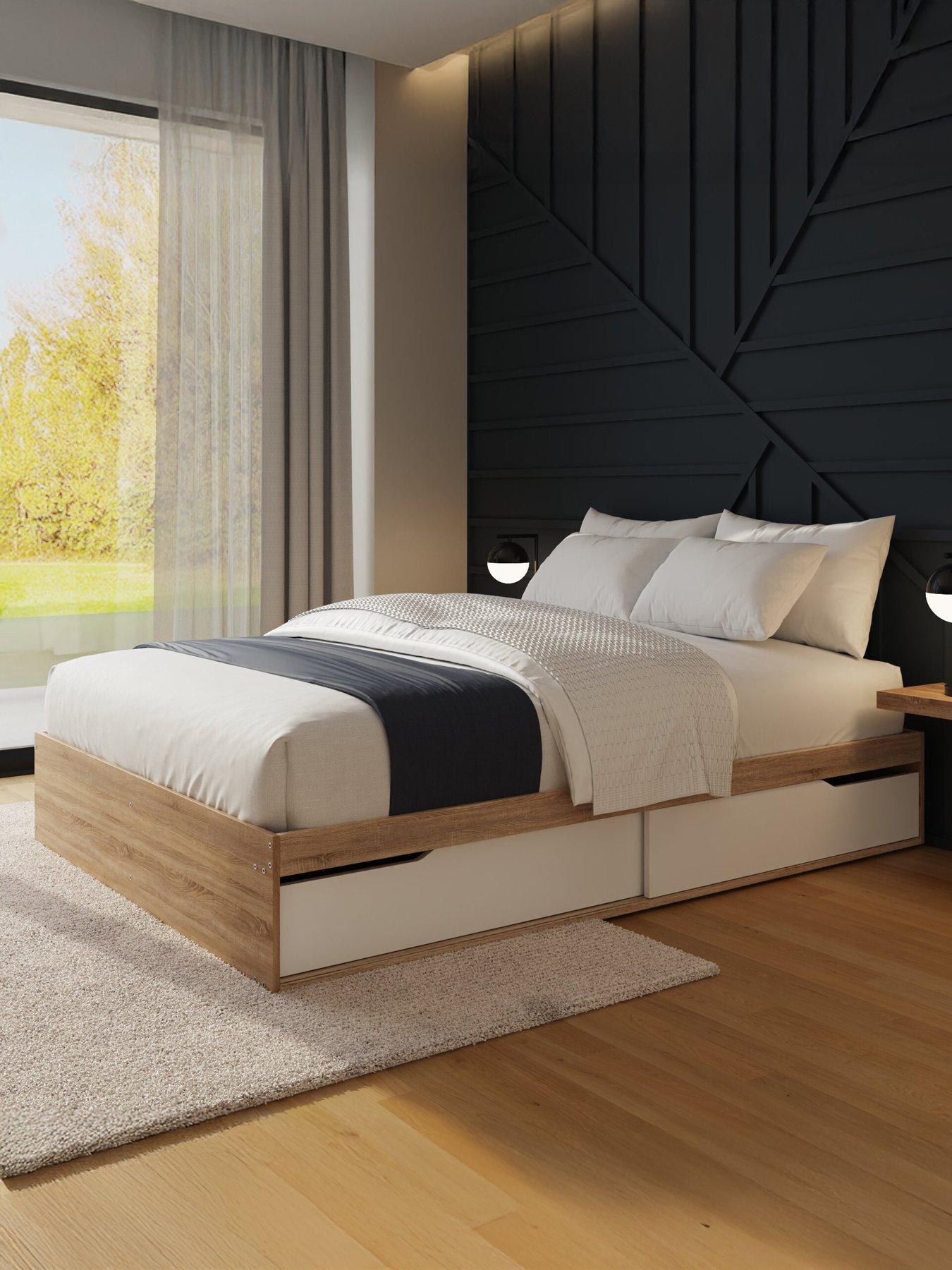 Gfw Kai Platform With Sliding Door Bed With Mattress Options (Buy & Save!)