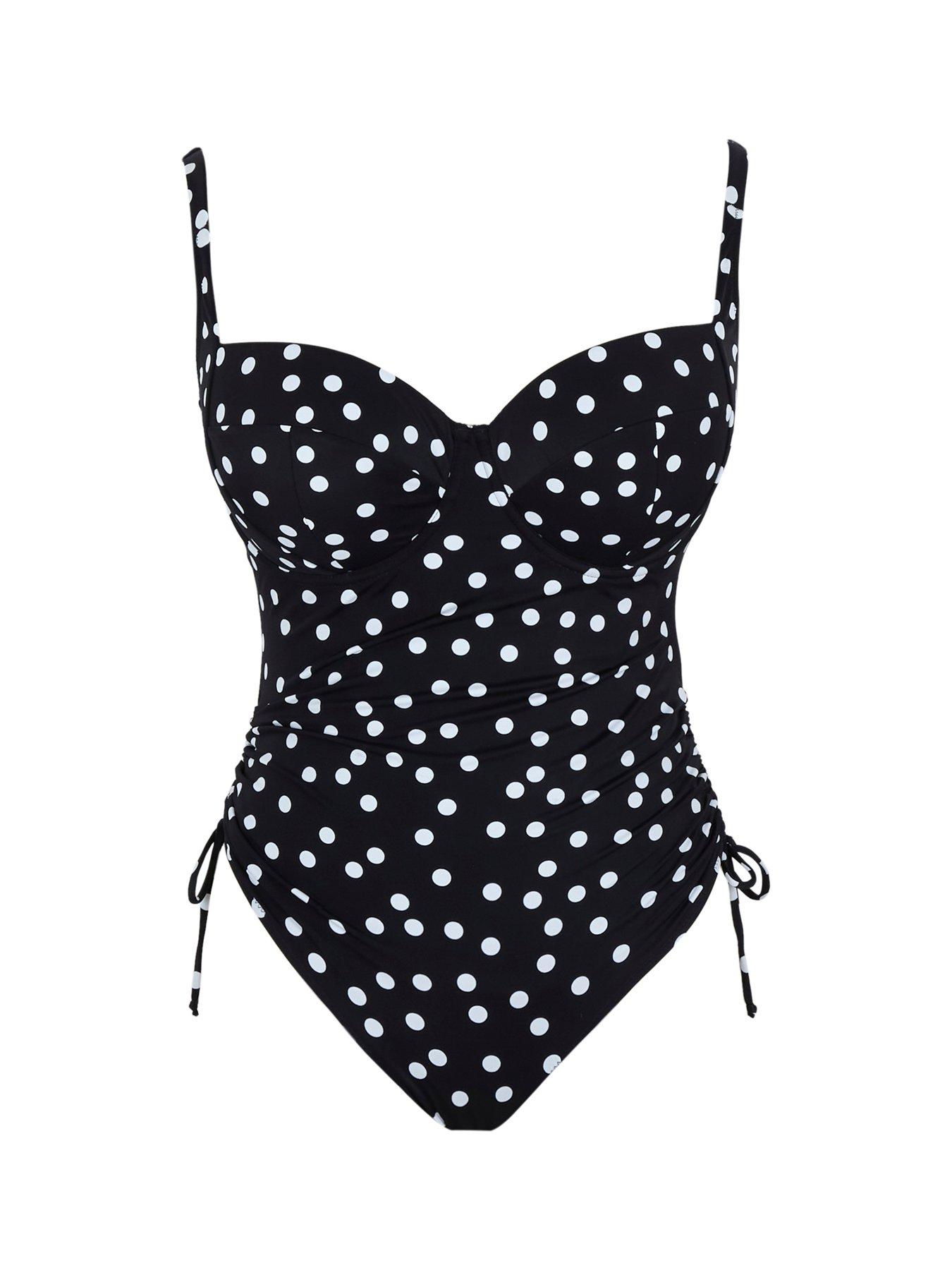 Image 5 of 6 of Panache Polka Dot Isabella Swimsuit
