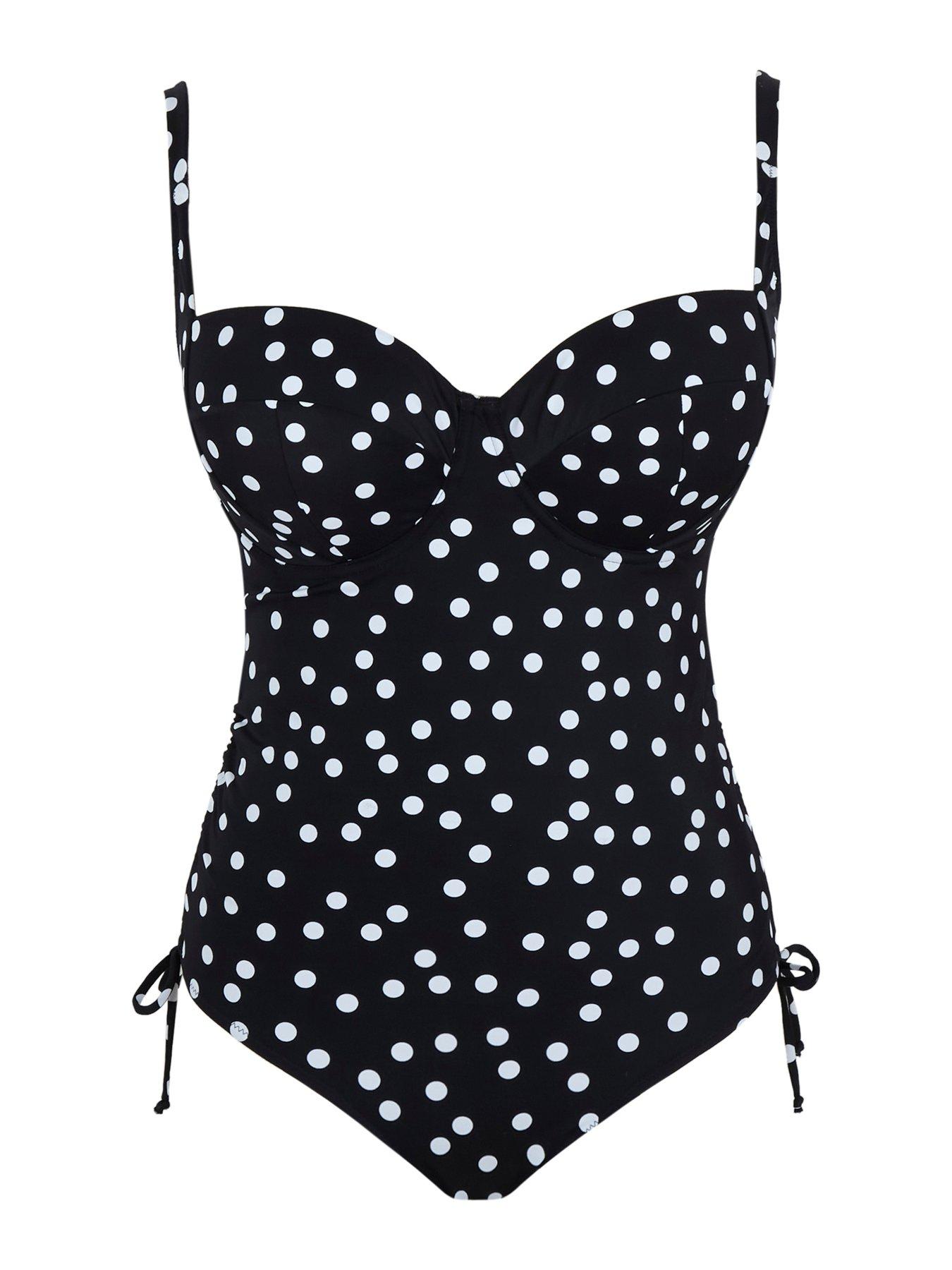 Image 6 of 6 of Panache Polka Dot Isabella Swimsuit