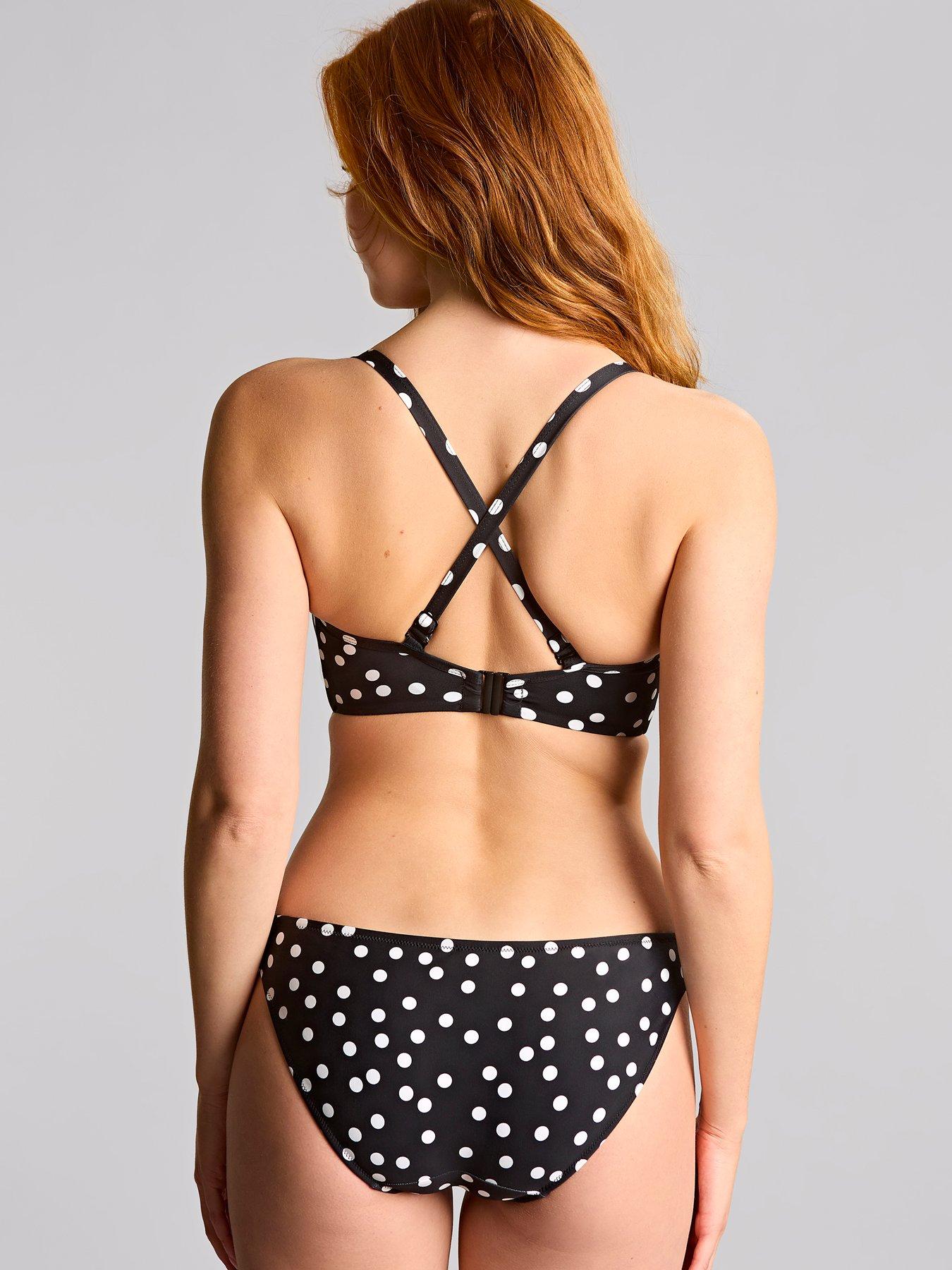 Image 2 of 6 of Panache Polka Dot Scarlett Bikini Bandeau