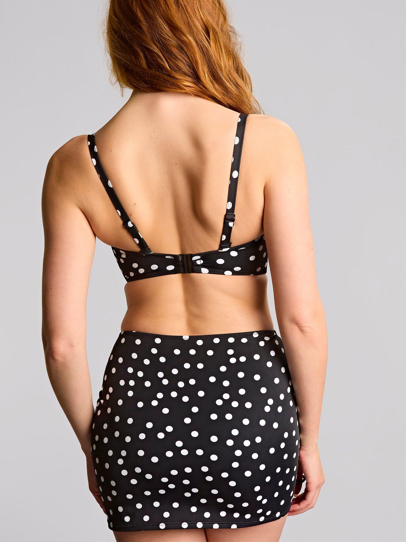 Image 5 of 6 of Panache Polka Dot Skirted Bikini Brief