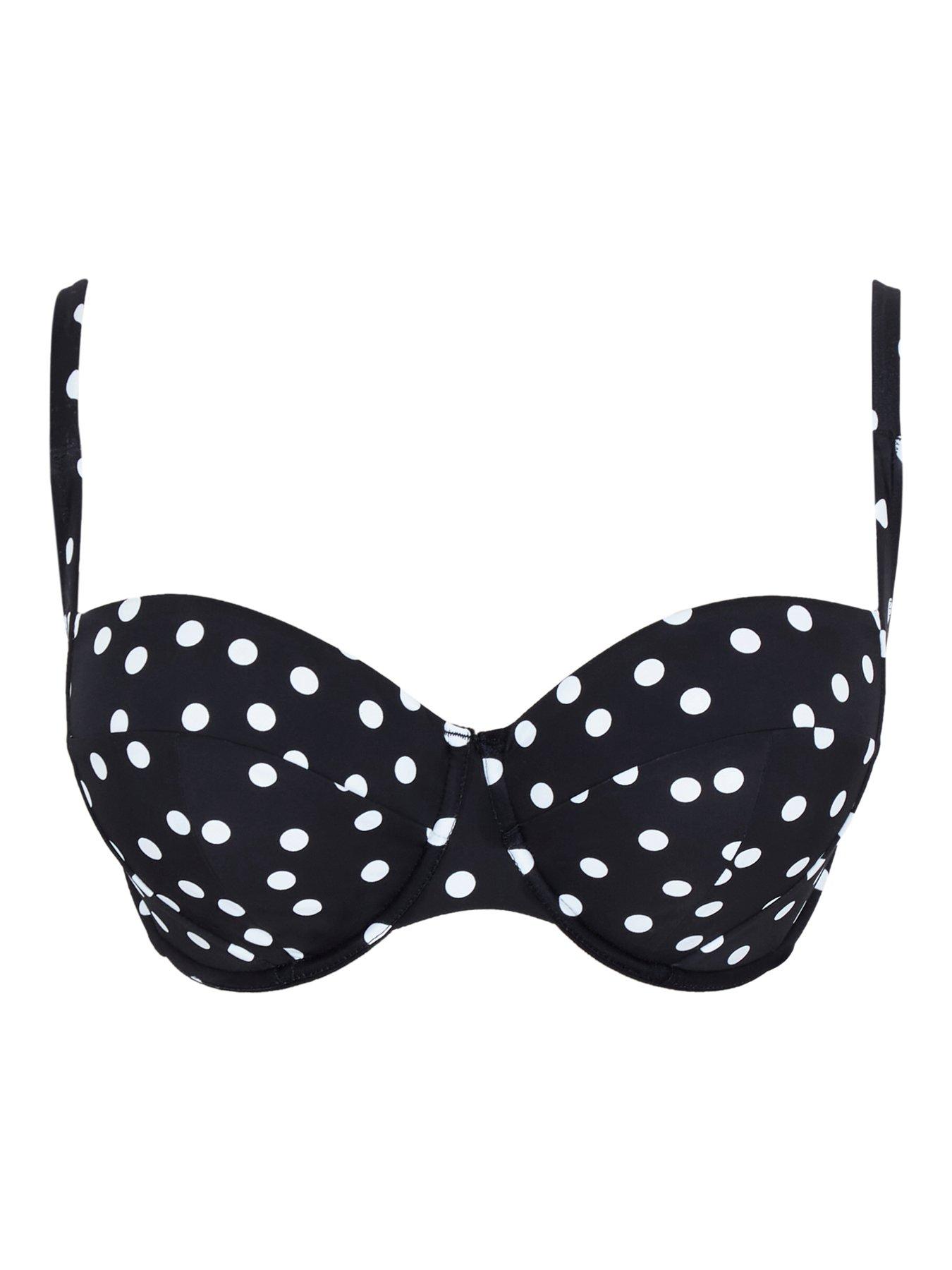 Image 5 of 5 of Panache Polka Dot Florence Bikini Top