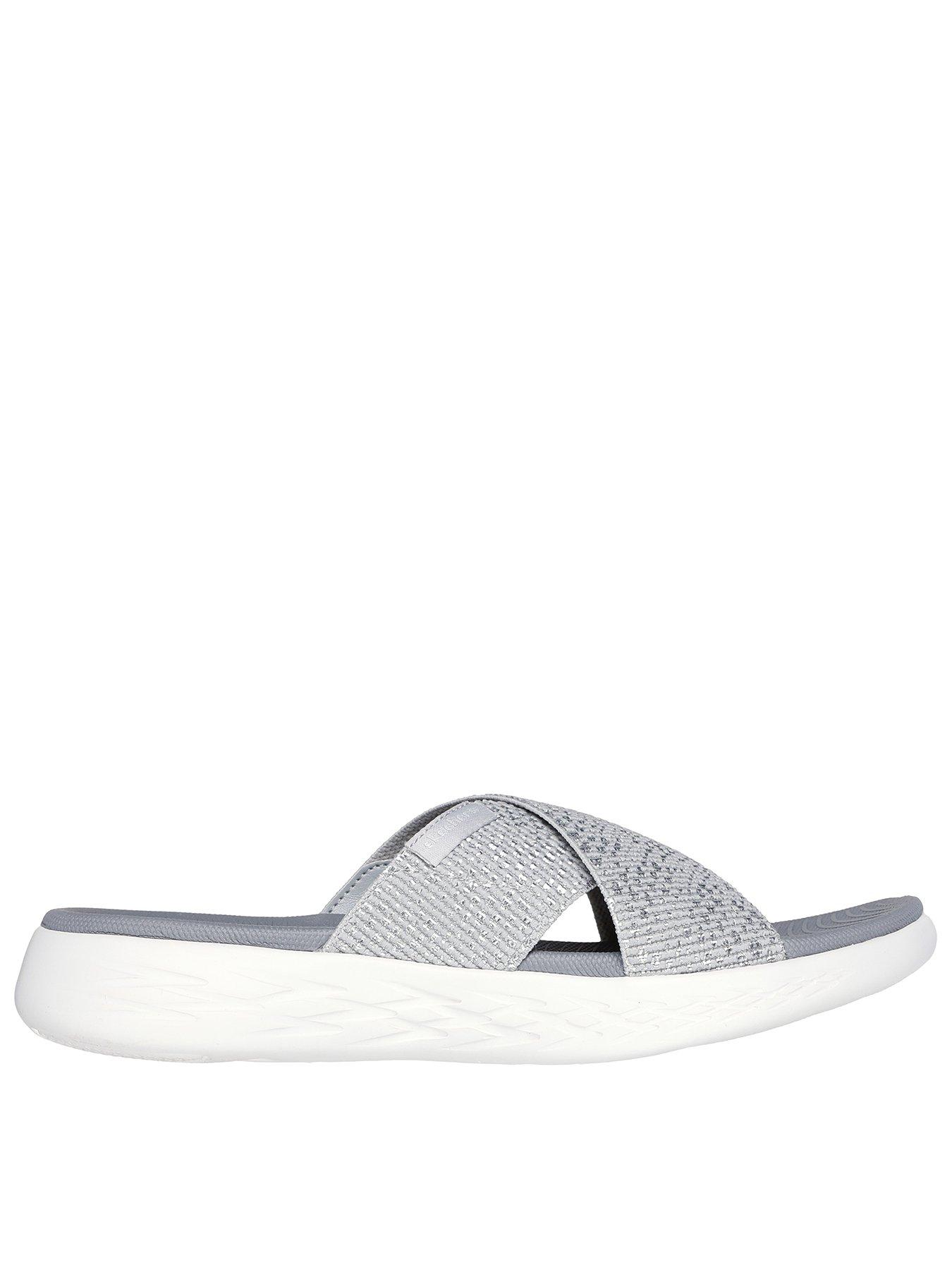 Skechers On-The-Go 600 Sandals - Silver