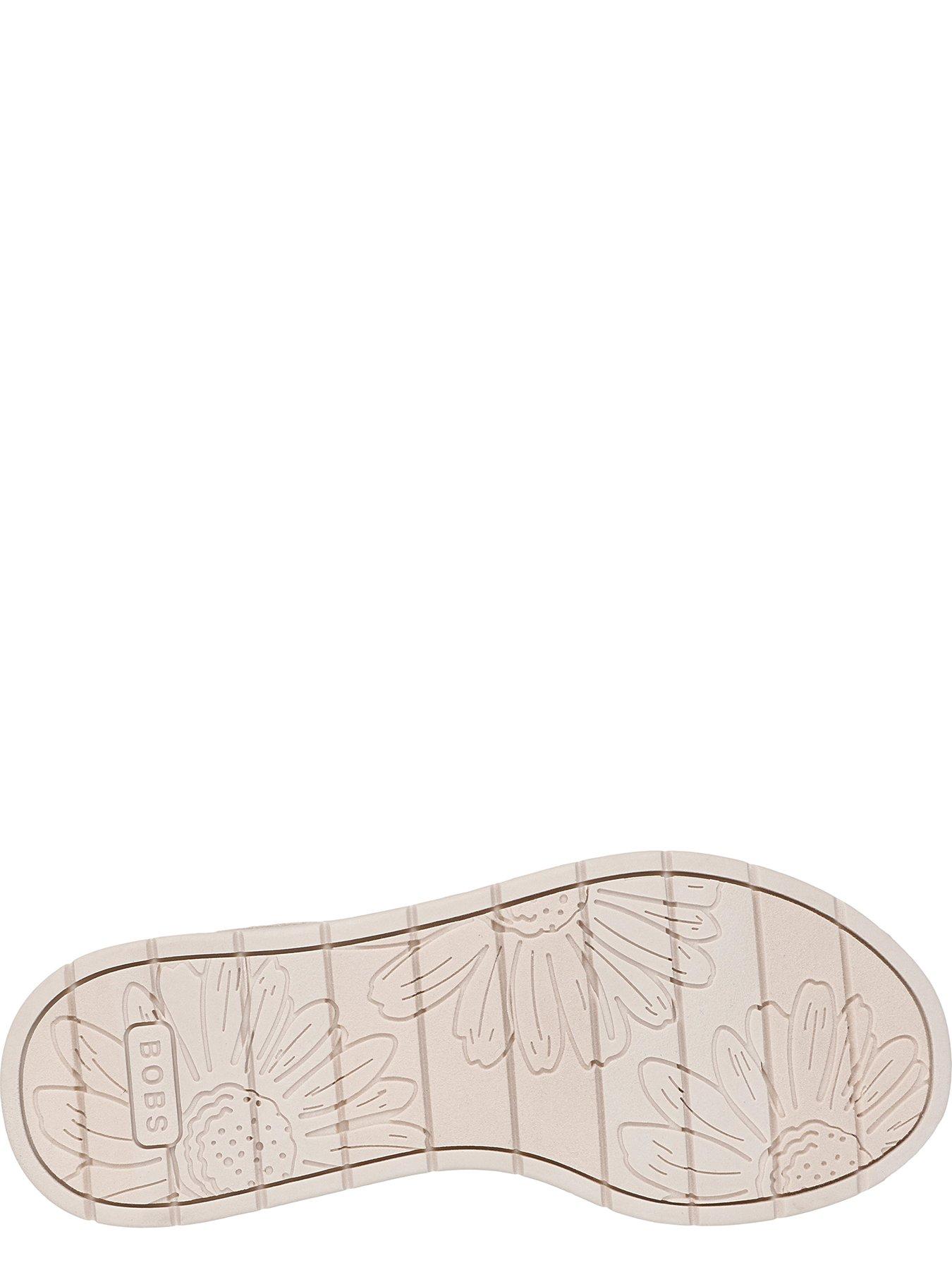 Image 4 of 5 of Skechers Bobs Sun Ray Wedge Sandals - Black