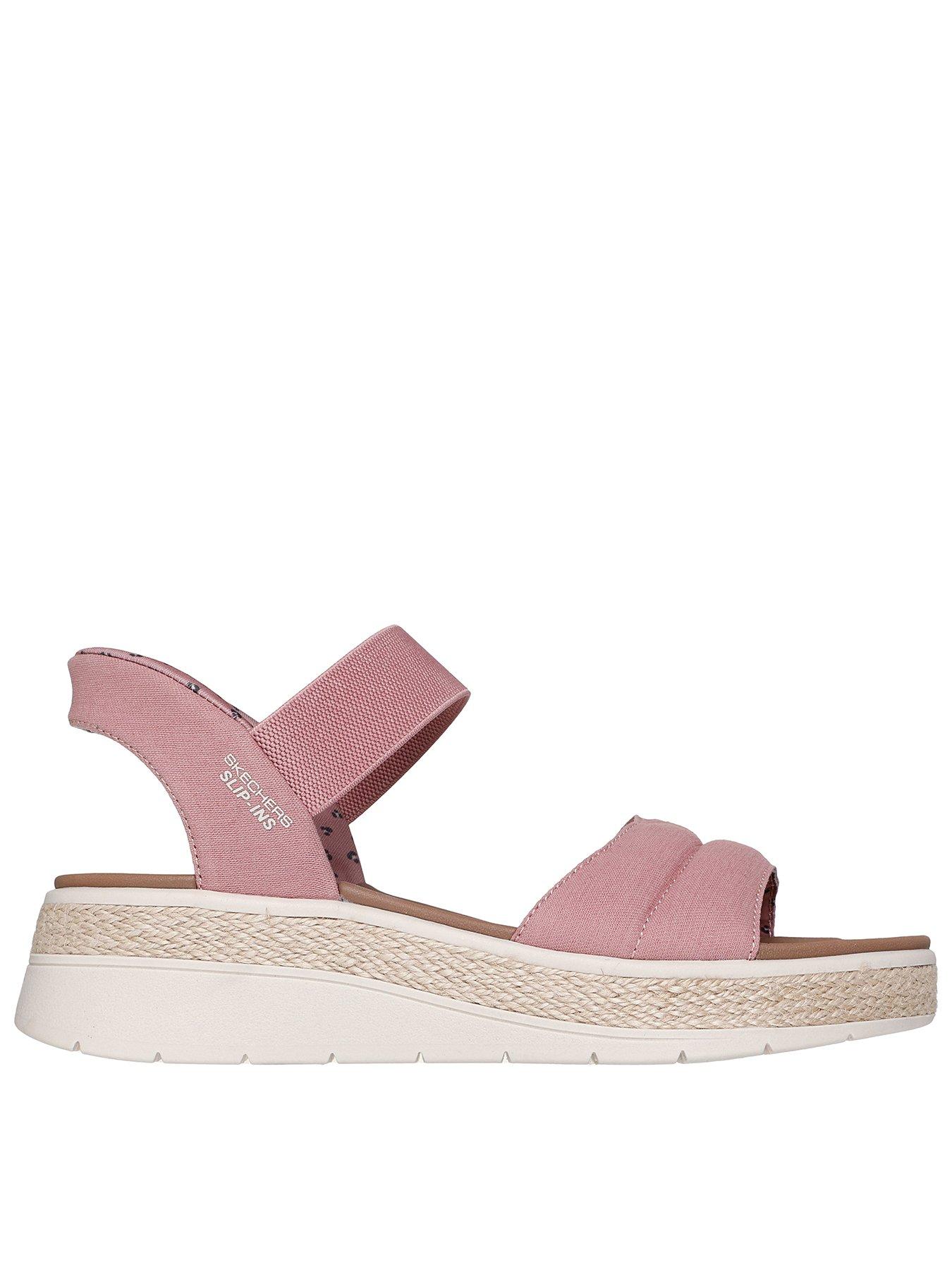 Skechers Bobs Sun Ray, Pink, Size 5, Women