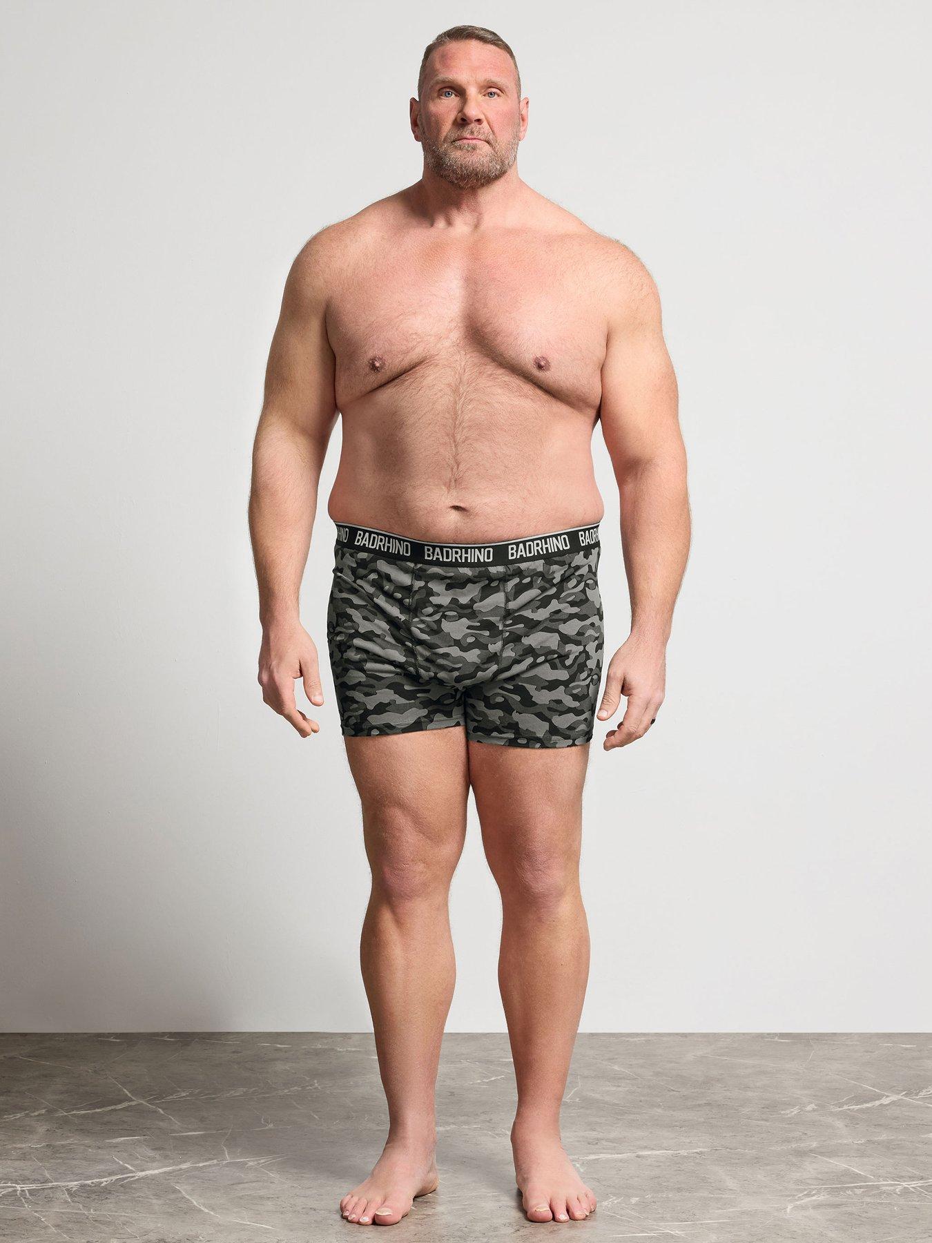 Image 3 of 4 of BadRhino 3 Pack Camo Boxer - Black