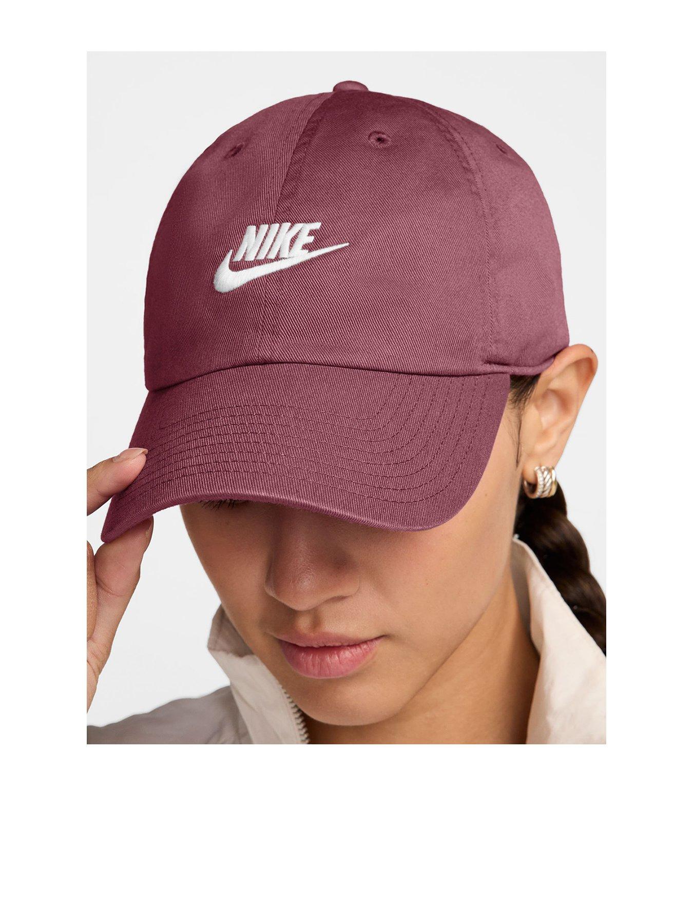 Nike Womens Club Unstructured Futura Wash Cap- Pink