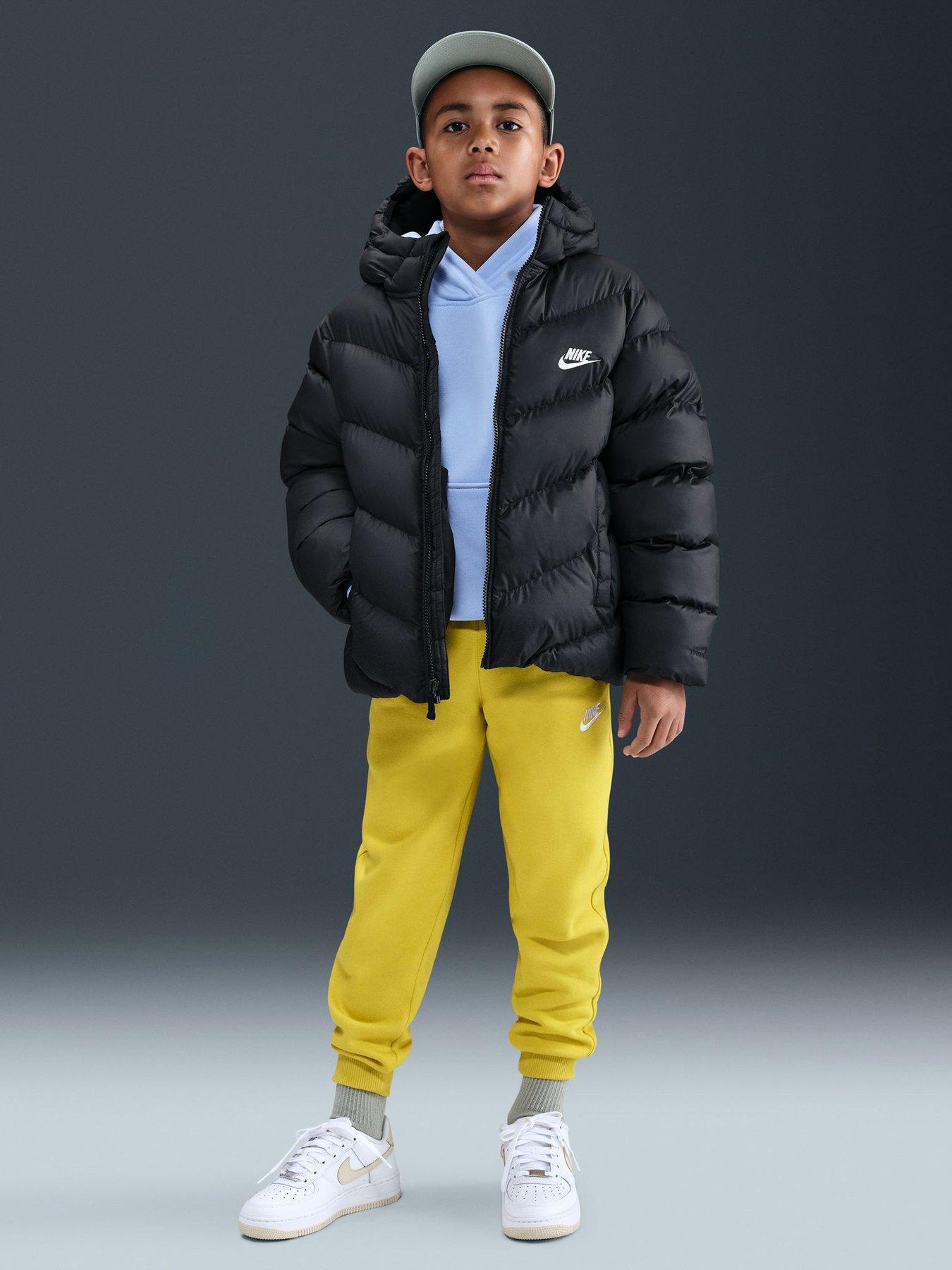 Image 5 of 6 of Nike Big Kids' All Day Play Padded Jacket - Black