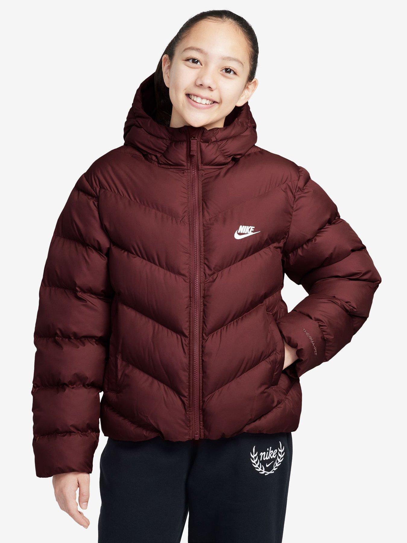 Image 1 of 3 of Nike Big Kids' All Day Play Padded Jacket - Red