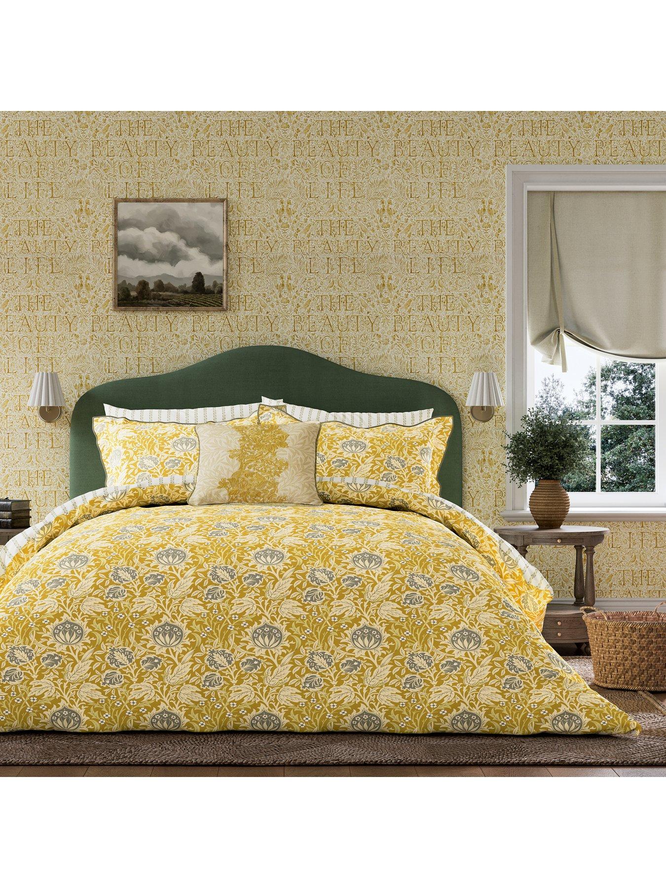 Image 3 of 5 of Morris & Co Elmcote Duvet Cover Set Sunflower