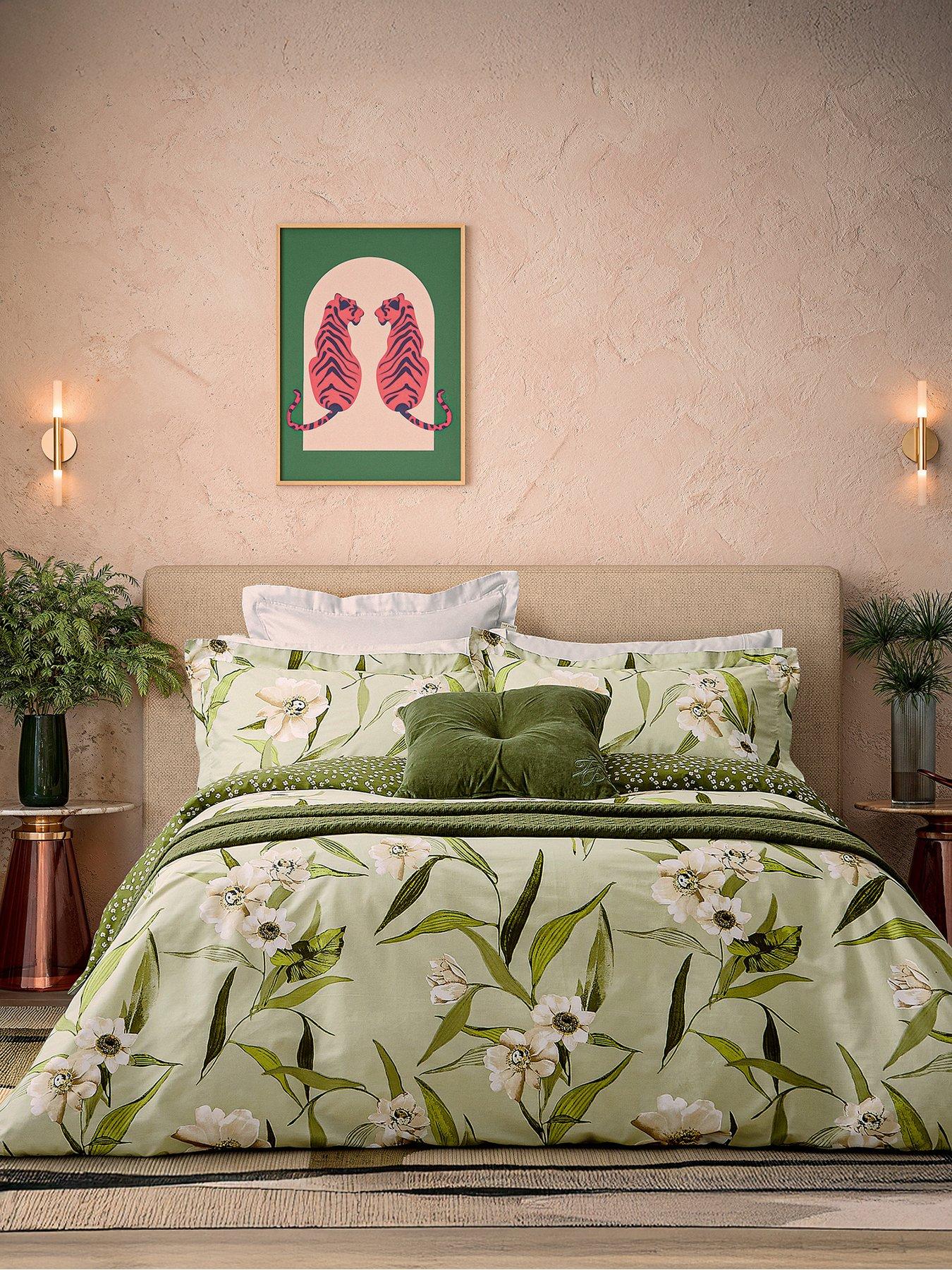 Ted Baker Cabana Cover Set 100% Cotton Green