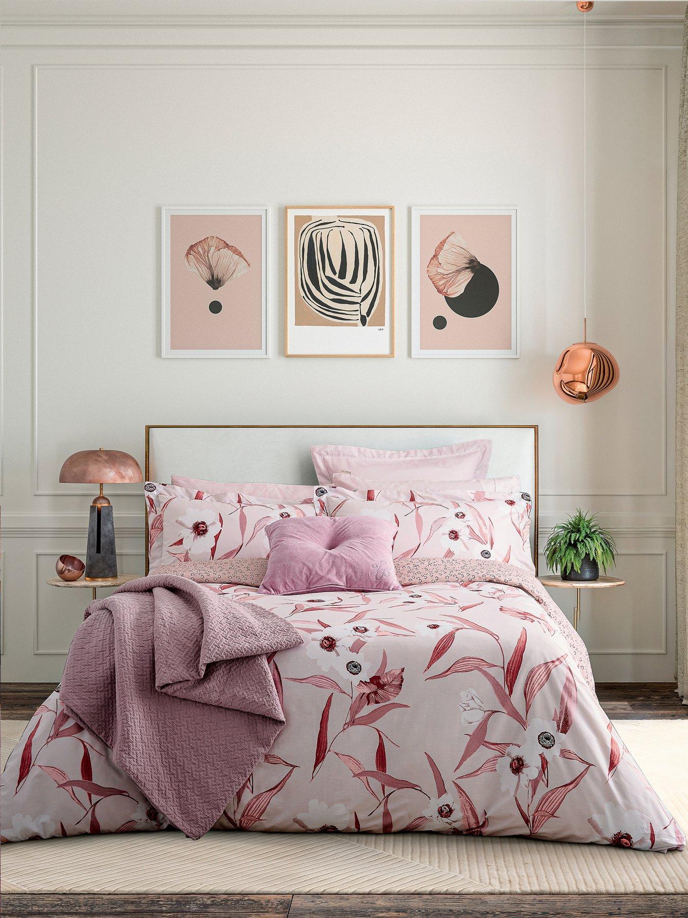 Ted Baker Cabana Cover Set 100% Cotton Pink