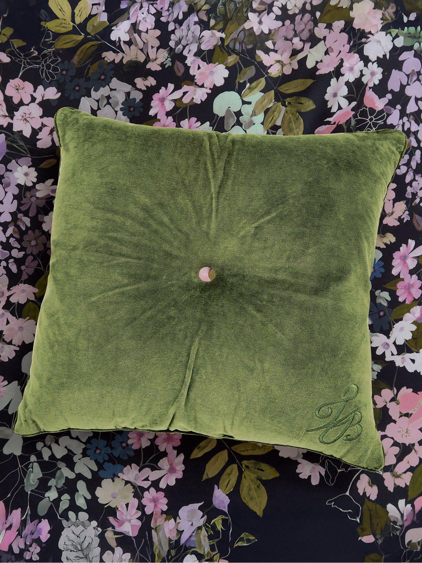Ted Baker Tb Branded Button Cushion 50X50Cm