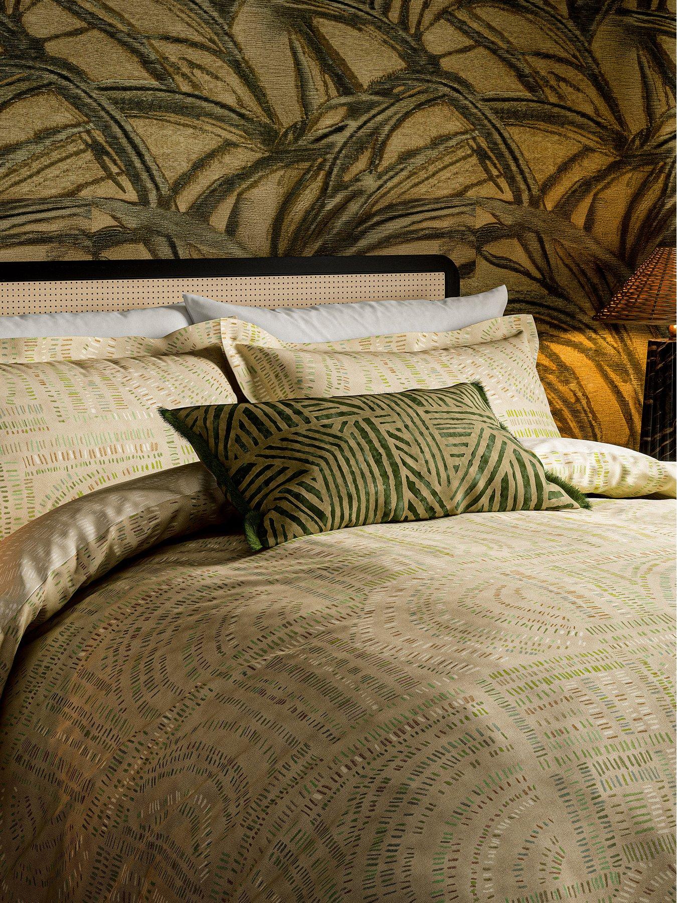 Image 1 of 4 of Harlequin Crater Cushion 60X40cm Jade