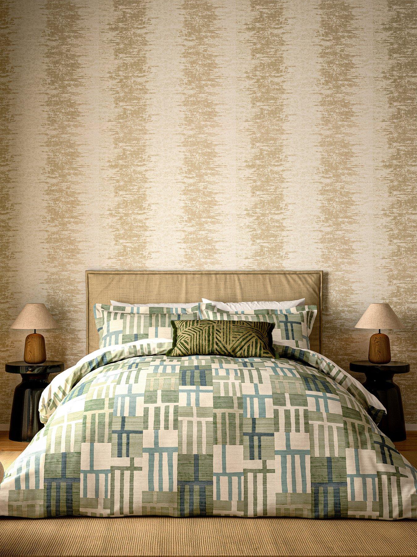Harlequin Monolith Duvet Cover Set Jade