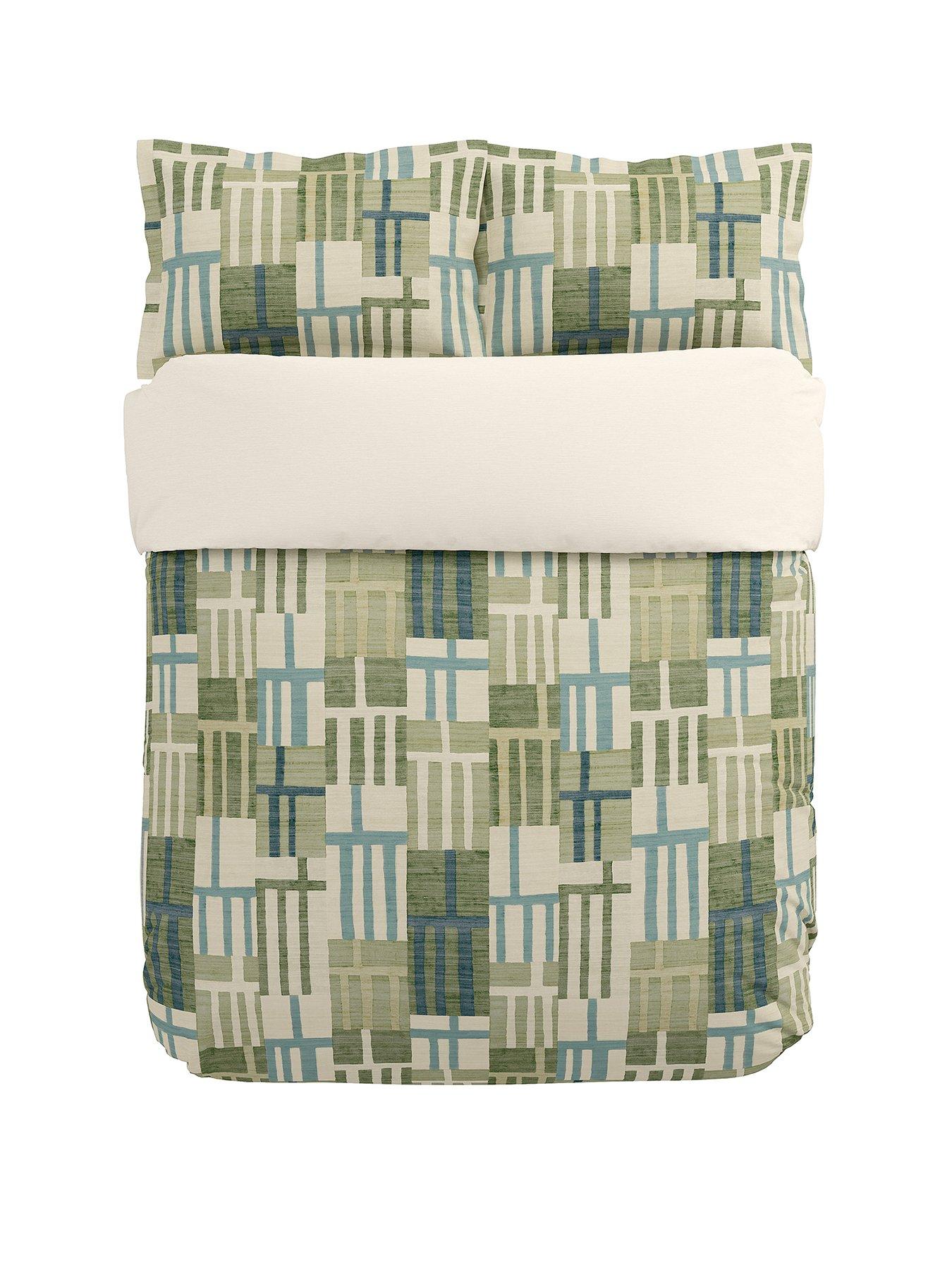 Image 2 of 5 of Harlequin Monolith Cover Set 100% Cotton Jade