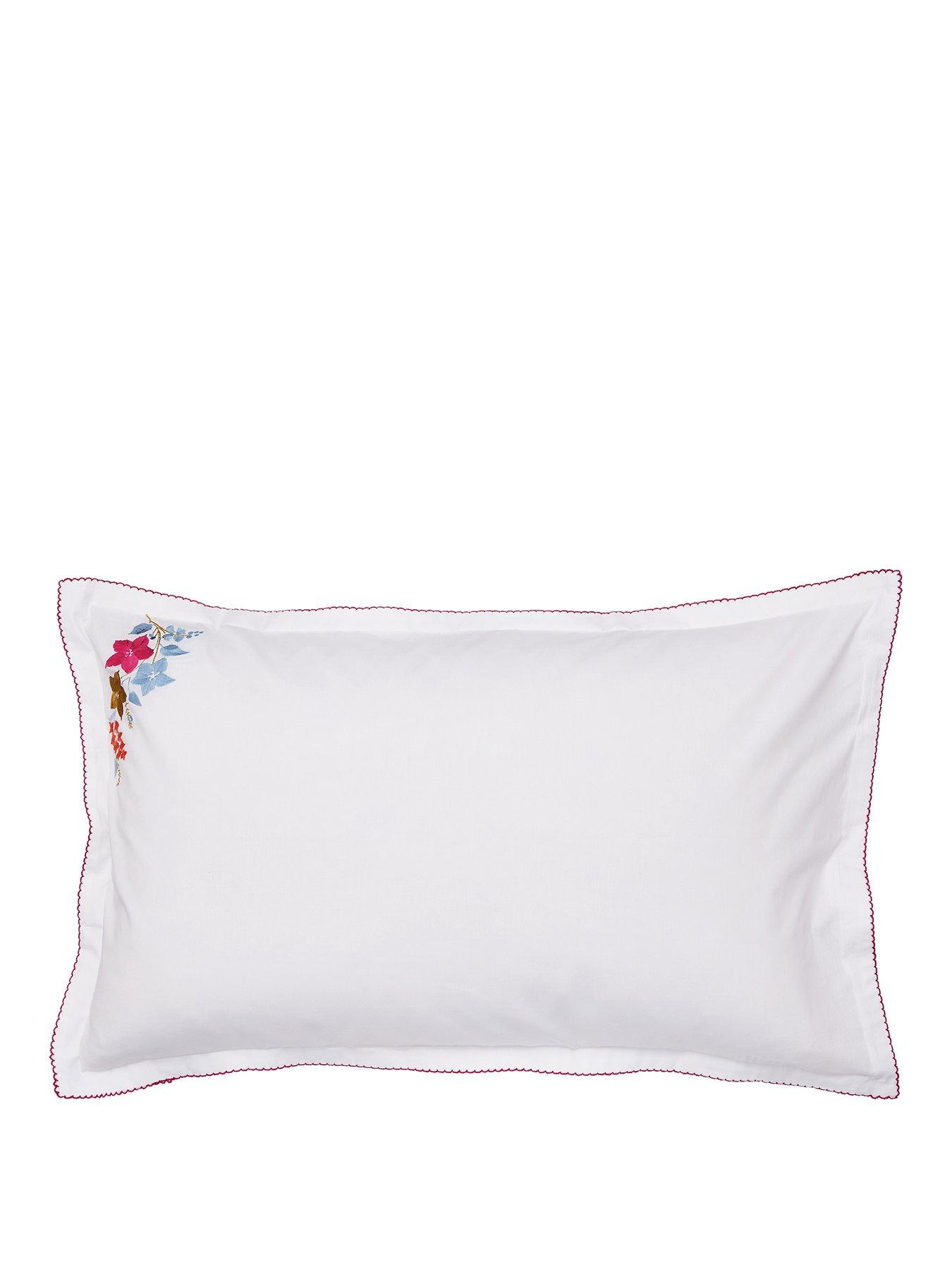 Image 2 of 4 of Land & Shore Fia 100% Cotton Standard Pillow Case Pairs Multi