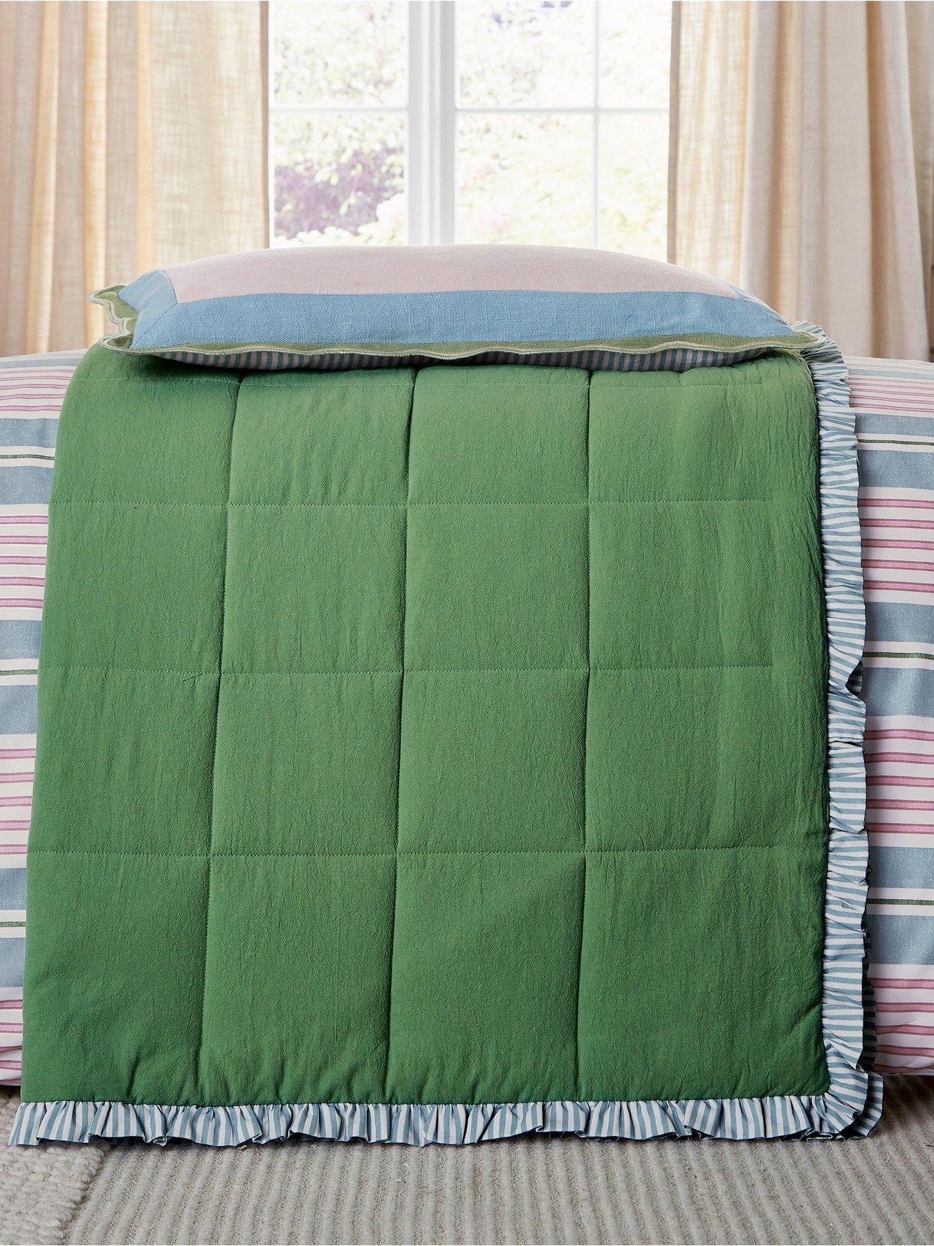 Joules Come Rain Or Shine Throw 200X150Cm Green