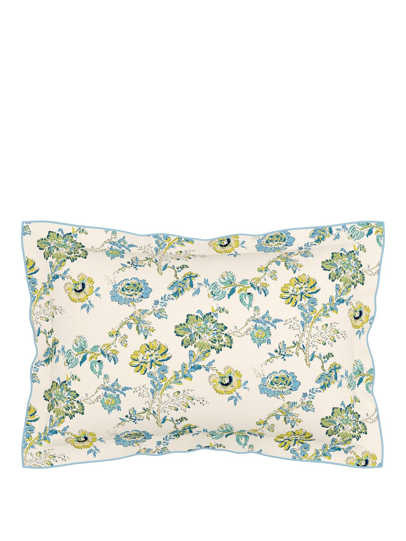Image 2 of 4 of Land & Shore Orchard Cover Set 100% Cotton Green