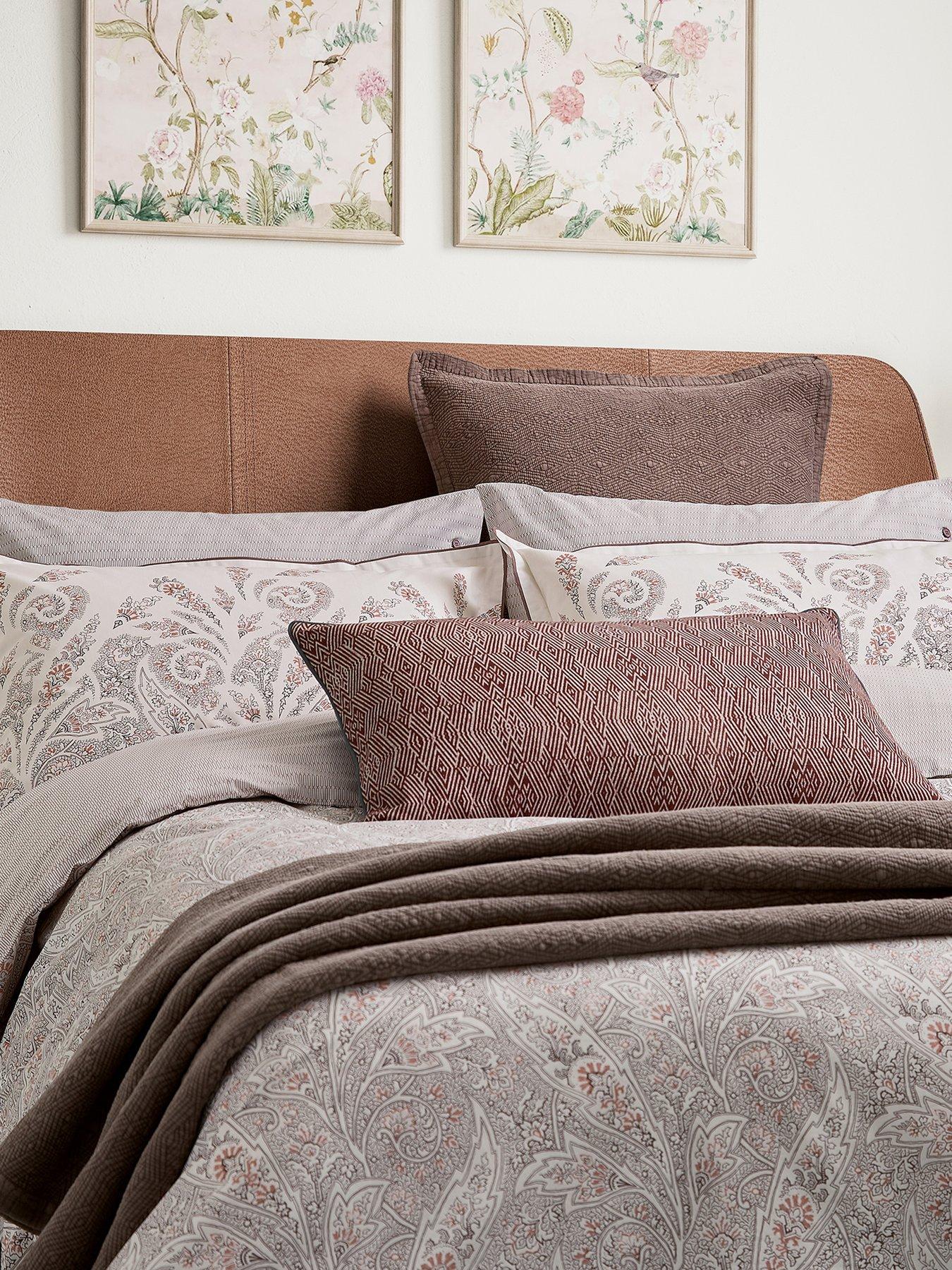 Bedeck of Belfast Umma Standard Pillow Case Pairs Pink