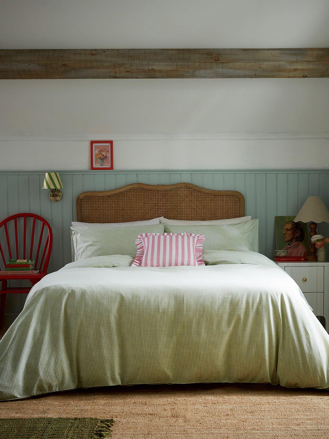 Helena Springfield Gingham Print Duvet Cover Set