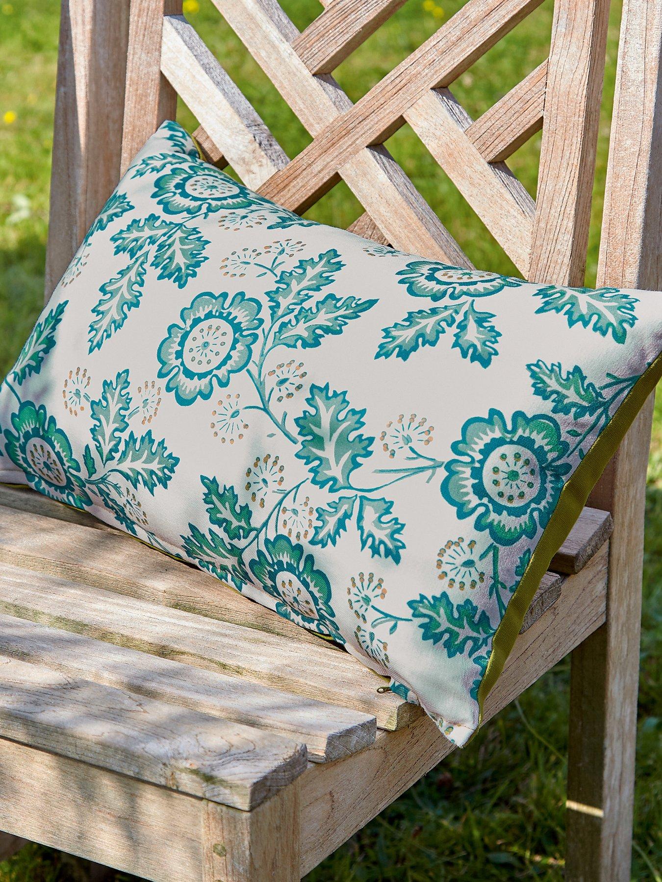 Land & Shore River Outdoor Cushions 50X30Cm Green