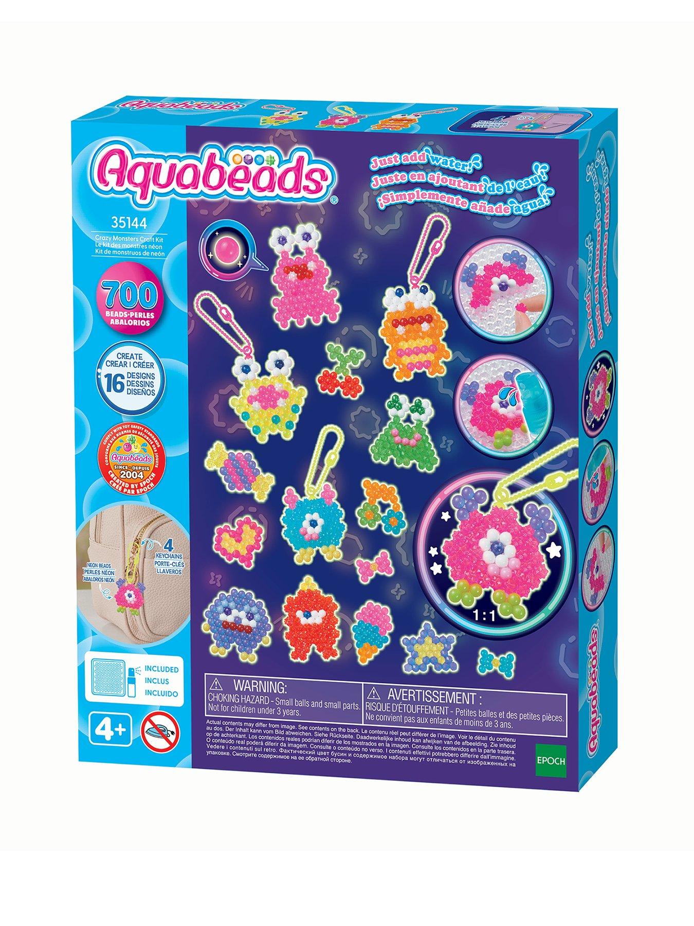 Aqua Beads Neon Colour Monsters Craft Kit